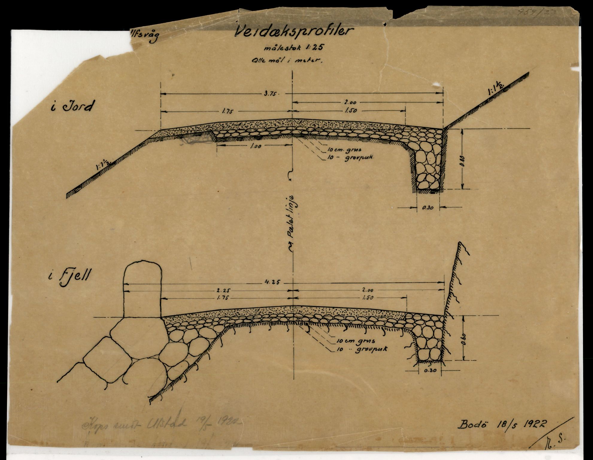 Nordland vegkontor, AV/SAT-A-4181/F/Fa/L0030: Hamarøy/Tysfjord, 1885-1948, p. 218