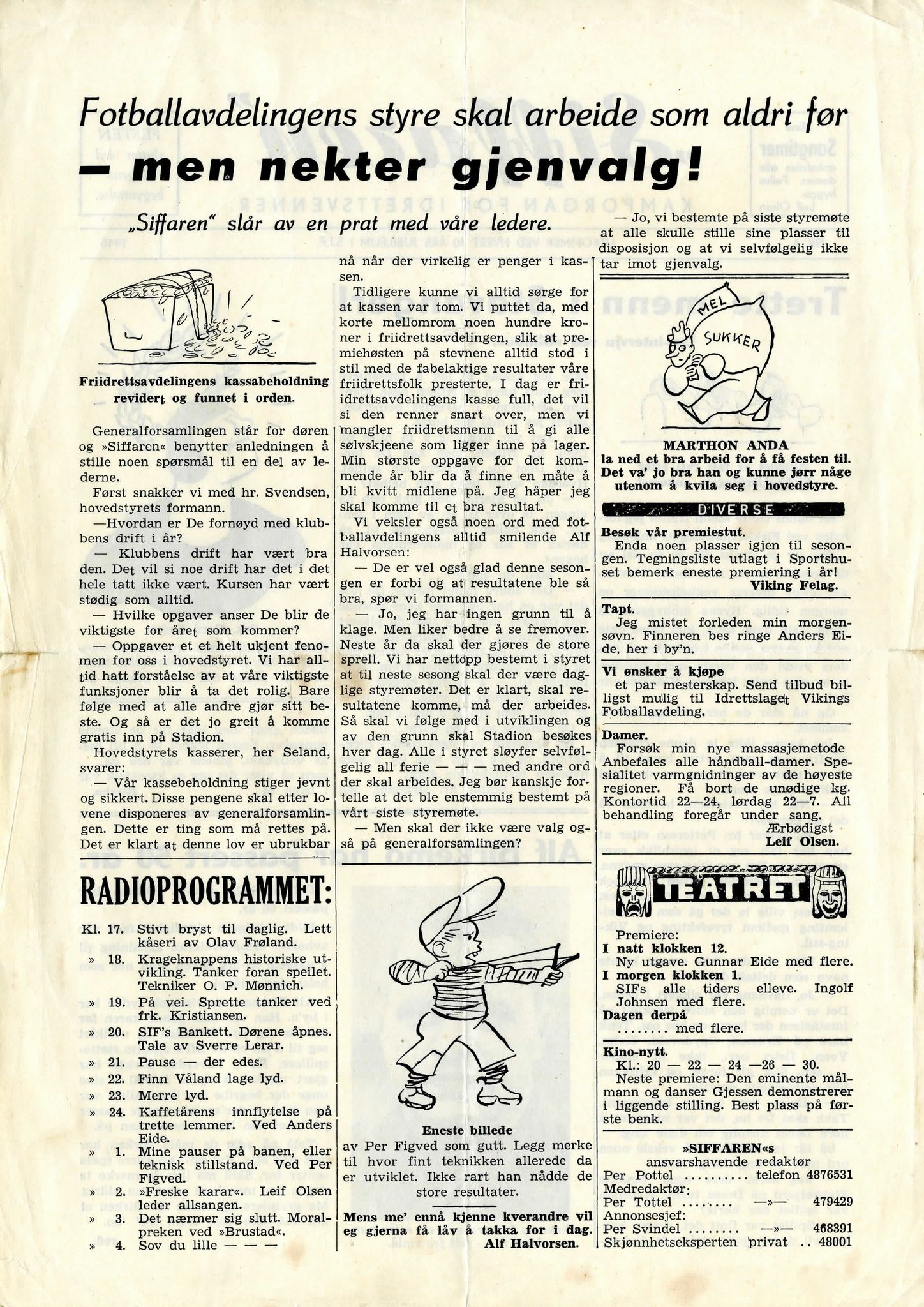 , SIF-bladet 1945, 1945