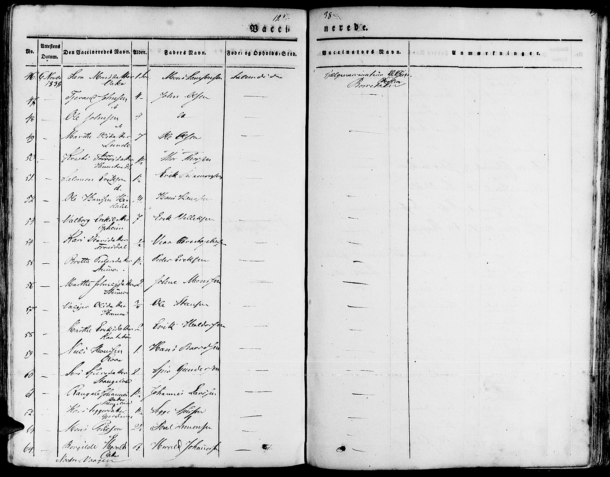 Fjelberg sokneprestembete, SAB/A-75201/H/Haa: Parish register (official) no. A 6, 1835-1851, p. 419