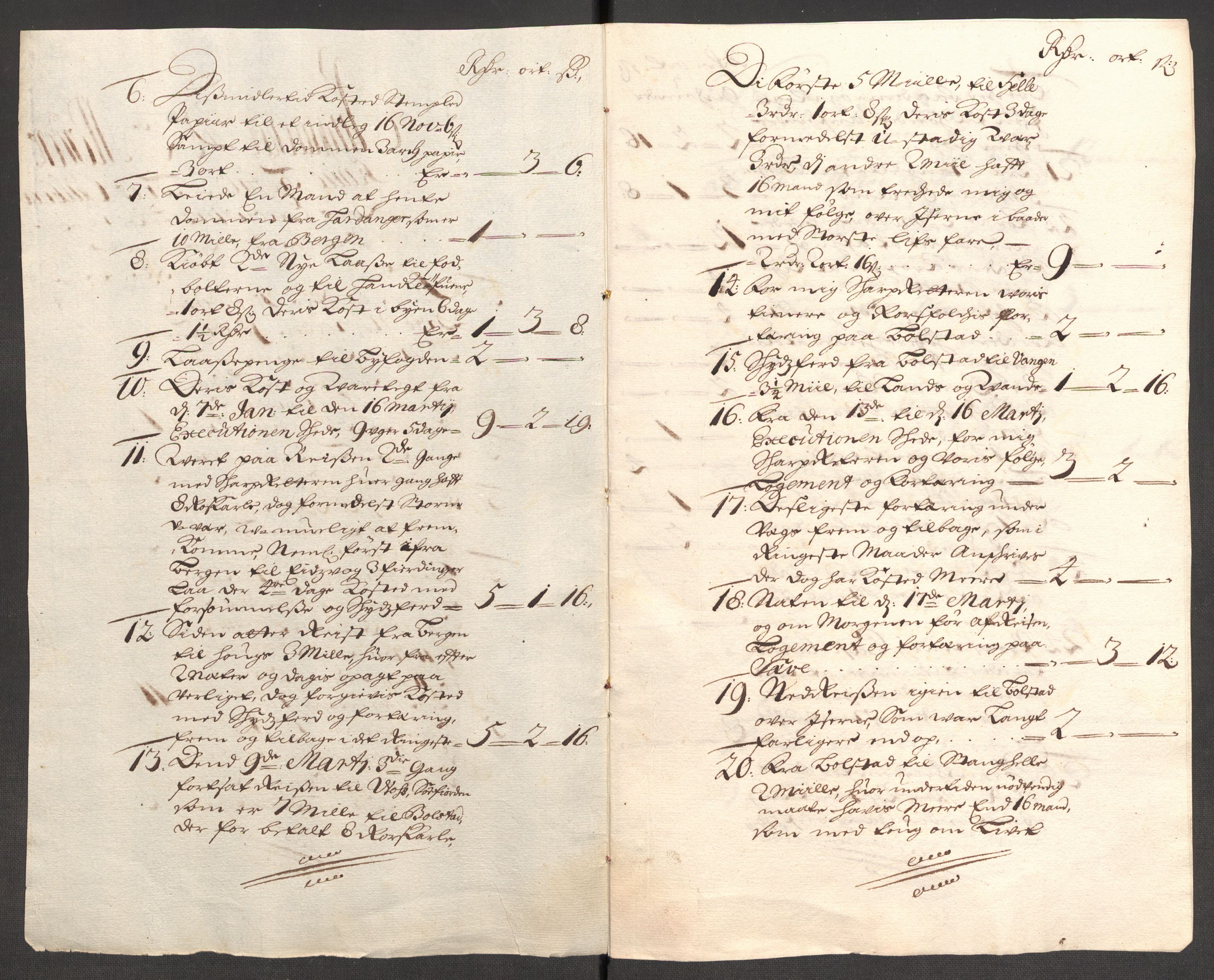 Rentekammeret inntil 1814, Reviderte regnskaper, Fogderegnskap, RA/EA-4092/R51/L3184: Fogderegnskap Nordhordland og Voss, 1698-1699, p. 159