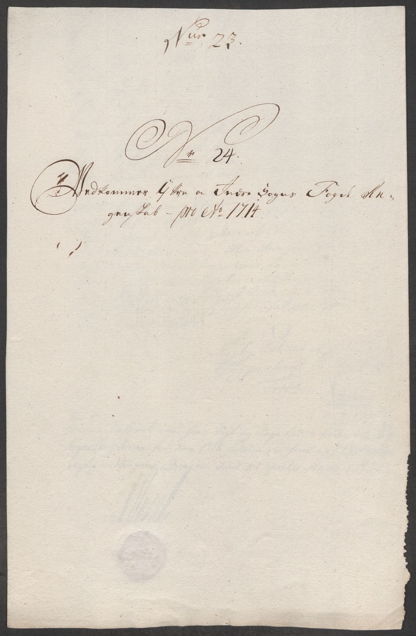 Rentekammeret inntil 1814, Reviderte regnskaper, Fogderegnskap, AV/RA-EA-4092/R52/L3319: Fogderegnskap Sogn, 1713-1714, p. 823