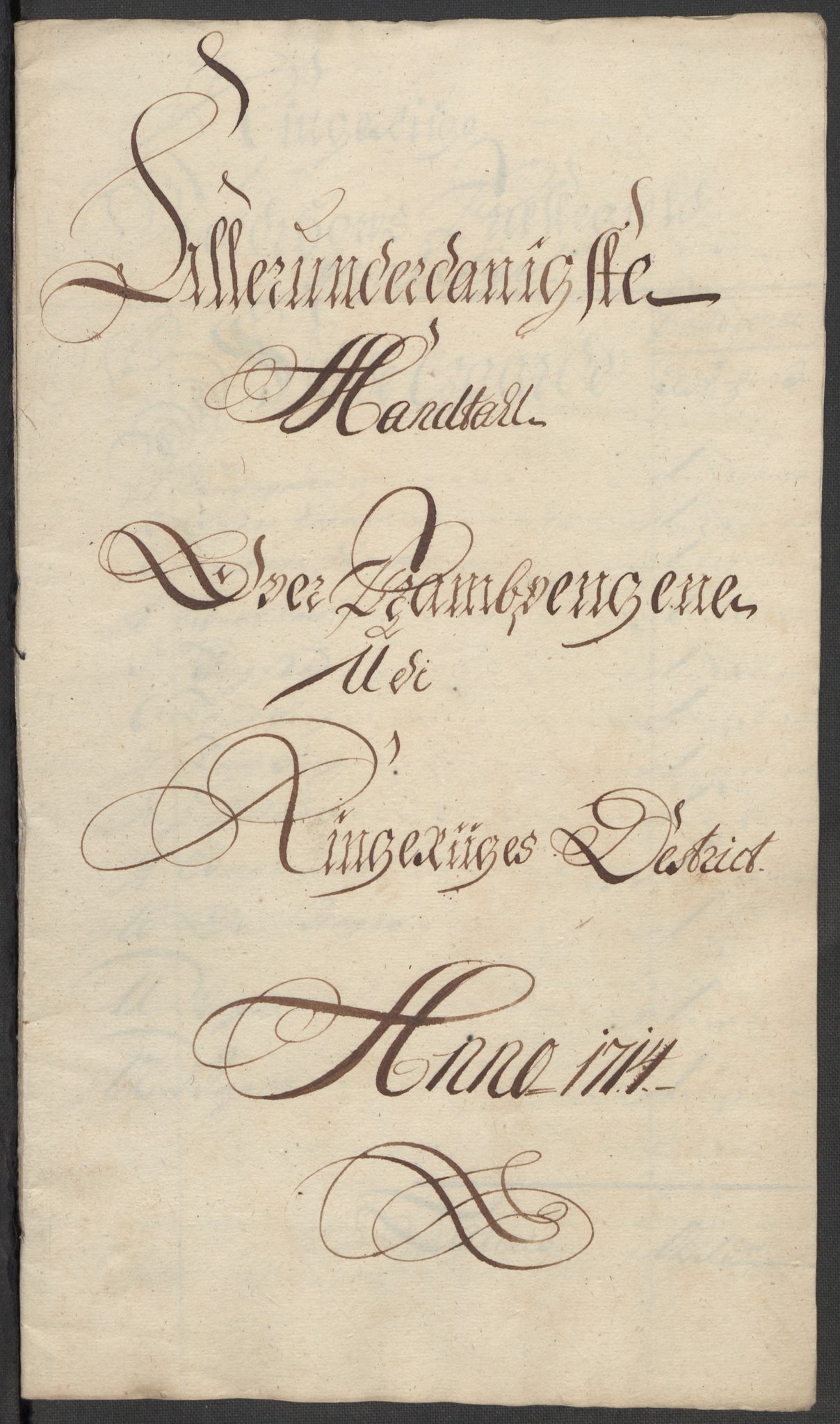 Rentekammeret inntil 1814, Reviderte regnskaper, Fogderegnskap, AV/RA-EA-4092/R23/L1471: Fogderegnskap Ringerike og Hallingdal, 1713-1714, p. 409