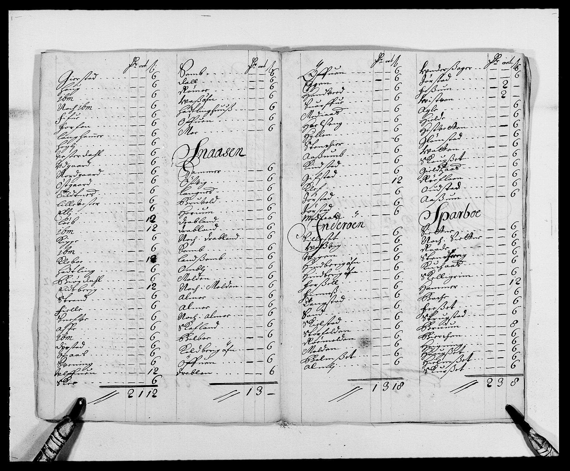 Rentekammeret inntil 1814, Reviderte regnskaper, Fogderegnskap, RA/EA-4092/R63/L4307: Fogderegnskap Inderøy, 1690-1691, p. 300