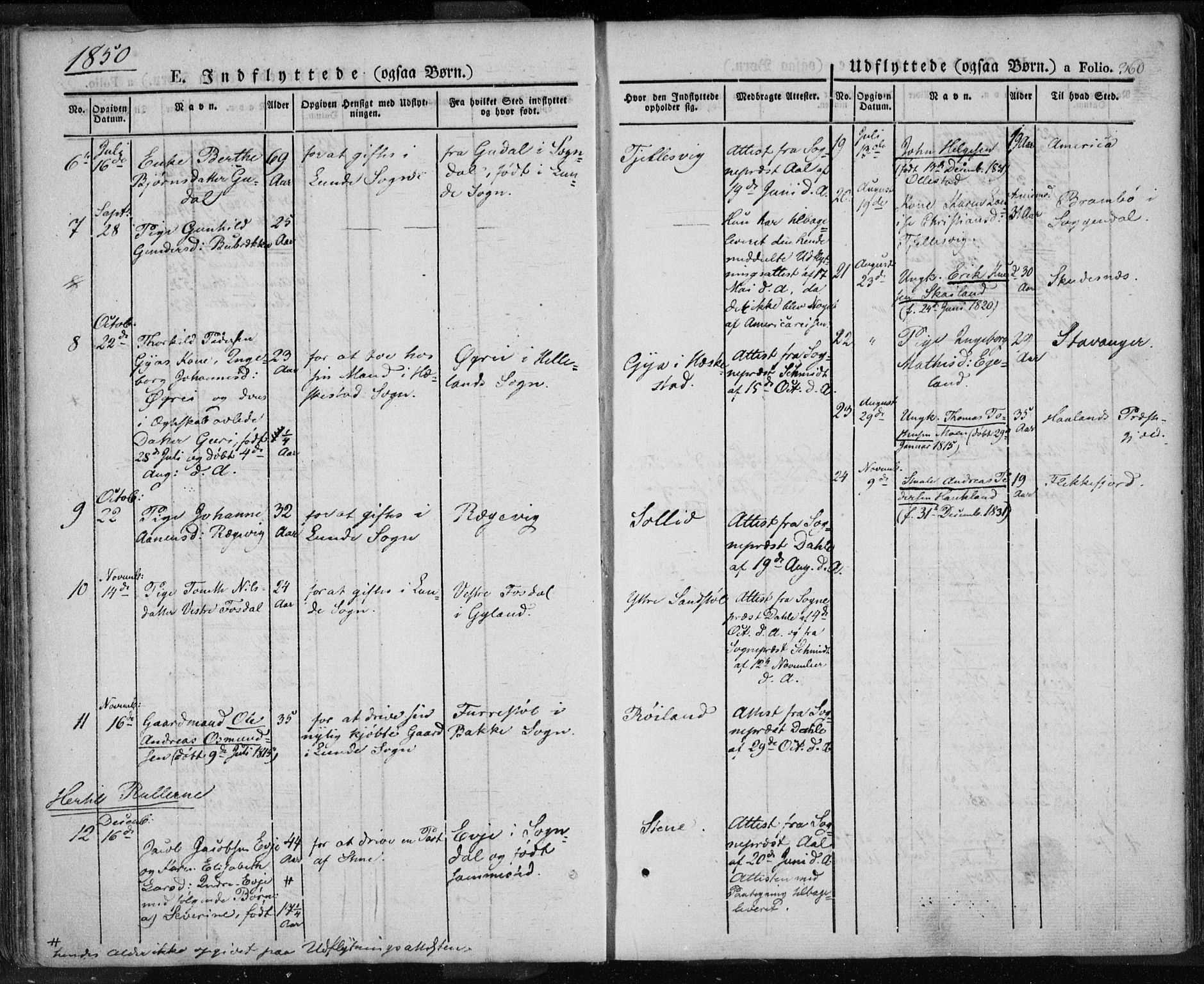 Lund sokneprestkontor, AV/SAST-A-101809/S06/L0008: Parish register (official) no. A 7.2, 1833-1854, p. 360