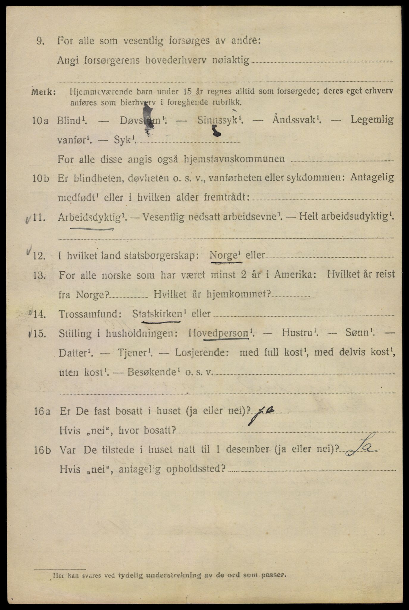 SAO, 1920 census for Kristiania, 1920, p. 199906