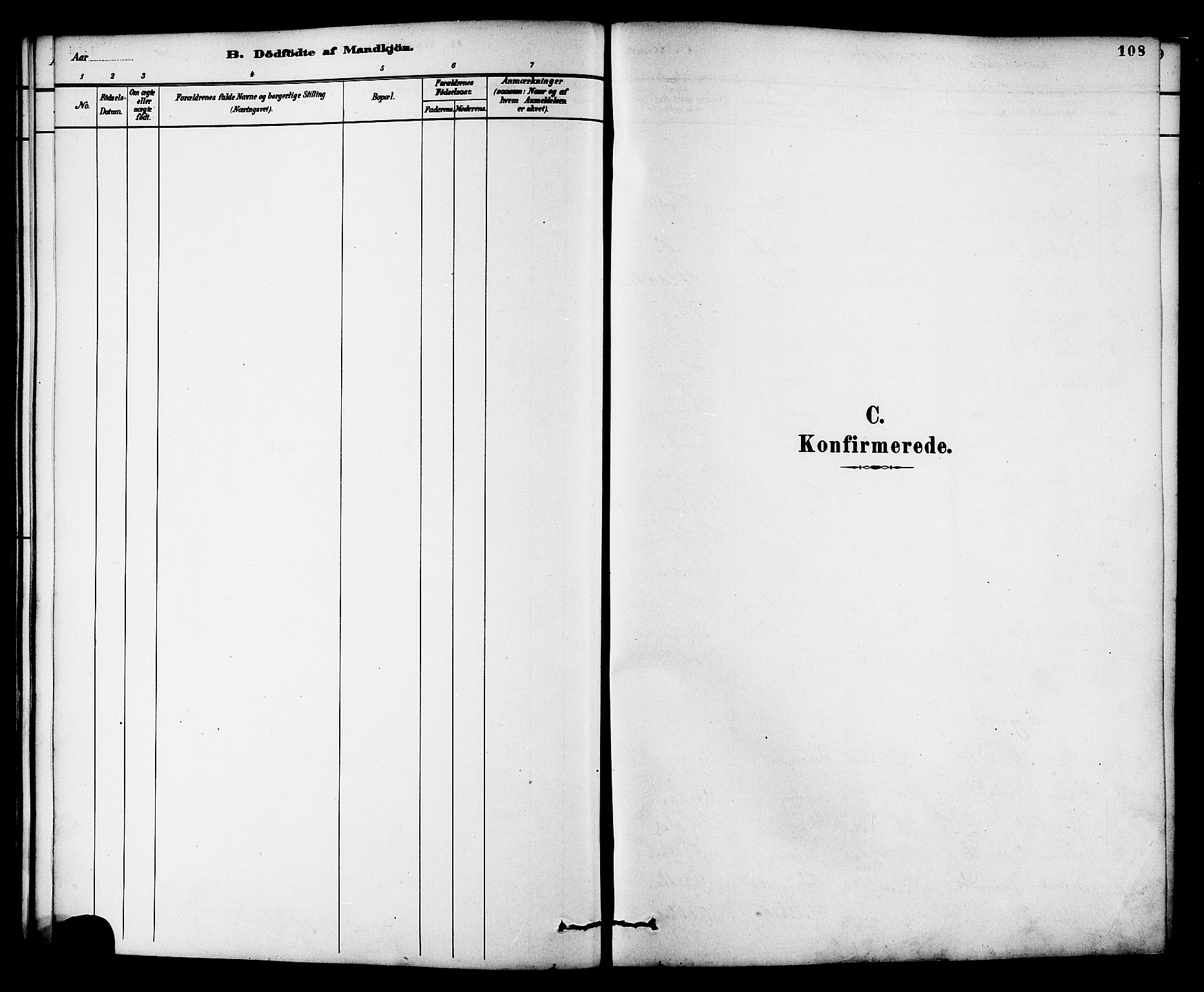 Ministerialprotokoller, klokkerbøker og fødselsregistre - Møre og Romsdal, SAT/A-1454/576/L0885: Parish register (official) no. 576A03, 1880-1898, p. 108