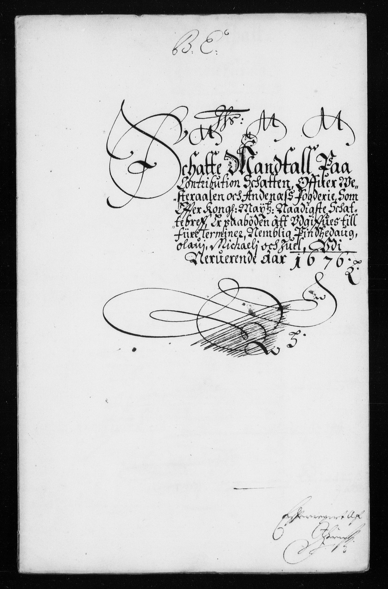 Rentekammeret inntil 1814, Reviderte regnskaper, Stiftamtstueregnskaper, Trondheim stiftamt og Nordland amt, AV/RA-EA-6044/R/Rh/L0006: Nordland amt, 1670-1676