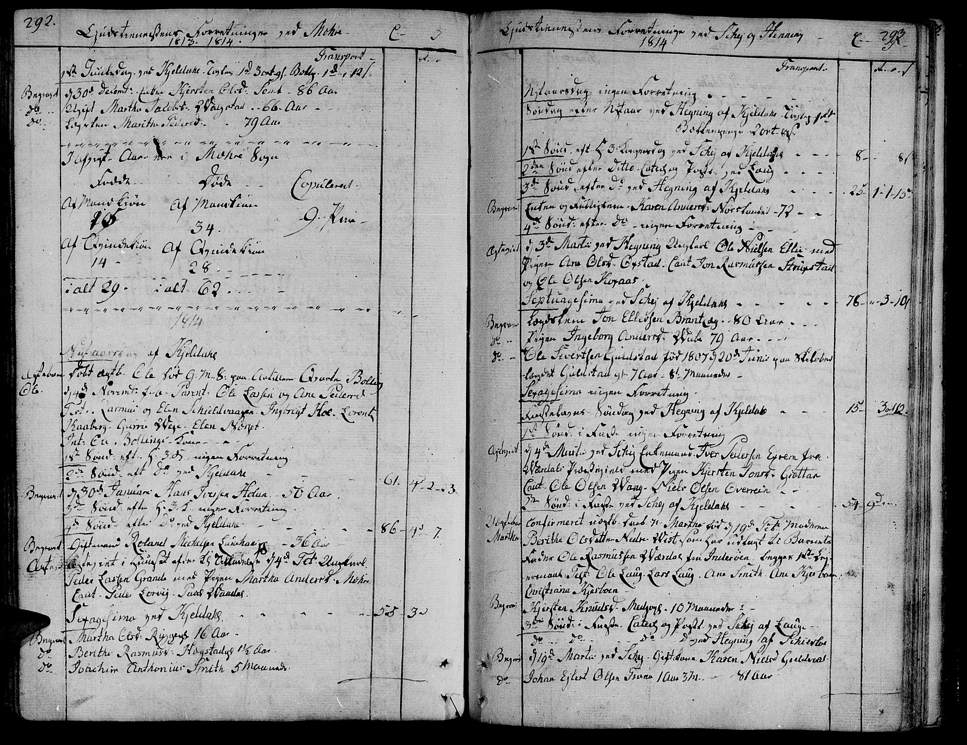 Ministerialprotokoller, klokkerbøker og fødselsregistre - Nord-Trøndelag, SAT/A-1458/735/L0332: Parish register (official) no. 735A03, 1795-1816, p. 292-293
