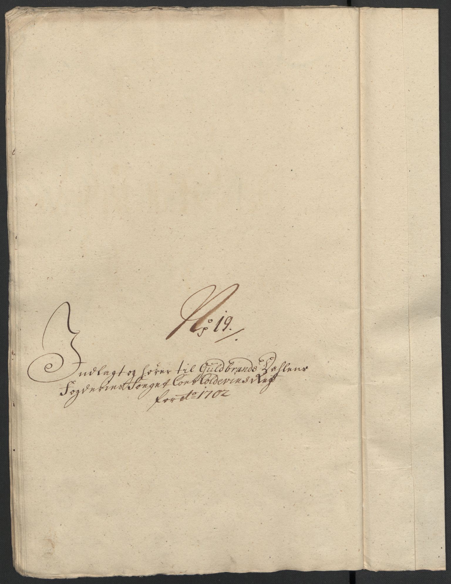 Rentekammeret inntil 1814, Reviderte regnskaper, Fogderegnskap, RA/EA-4092/R17/L1175: Fogderegnskap Gudbrandsdal, 1702, p. 199