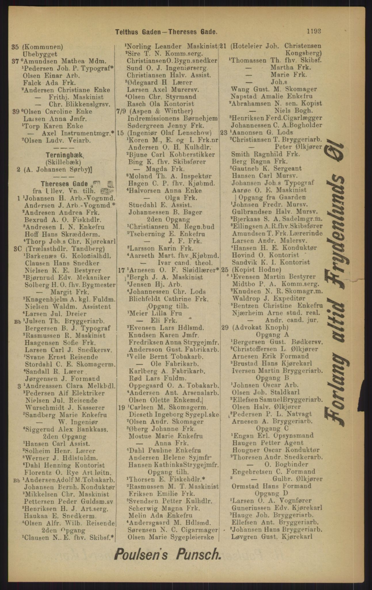 Kristiania/Oslo adressebok, PUBL/-, 1902, p. 1193