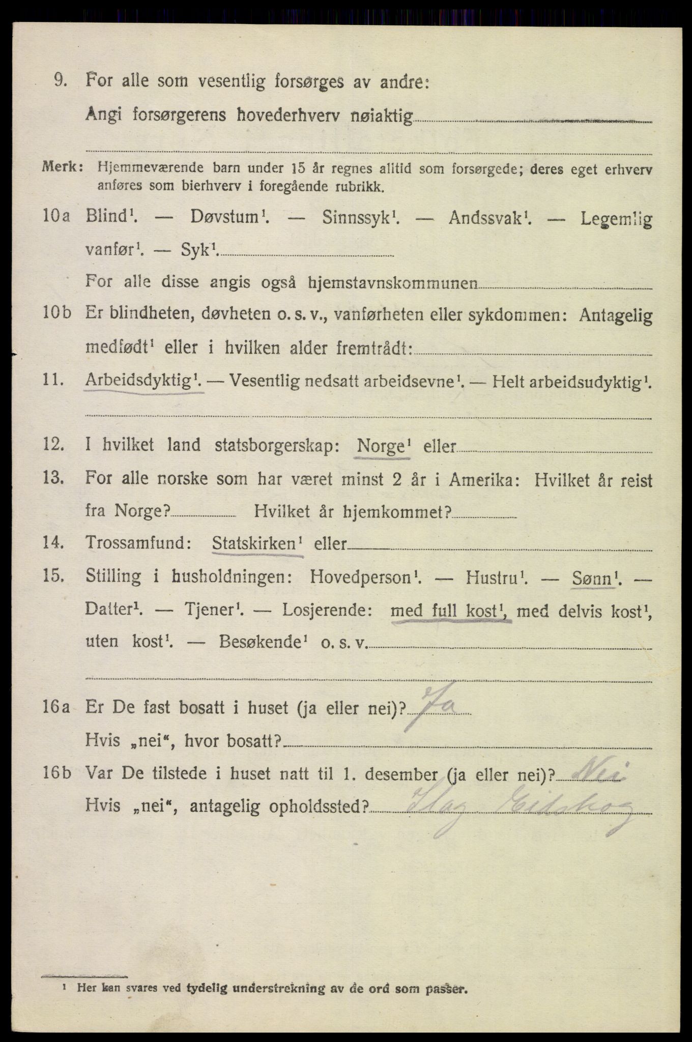 SAH, 1920 census for Eidskog, 1920, p. 15032