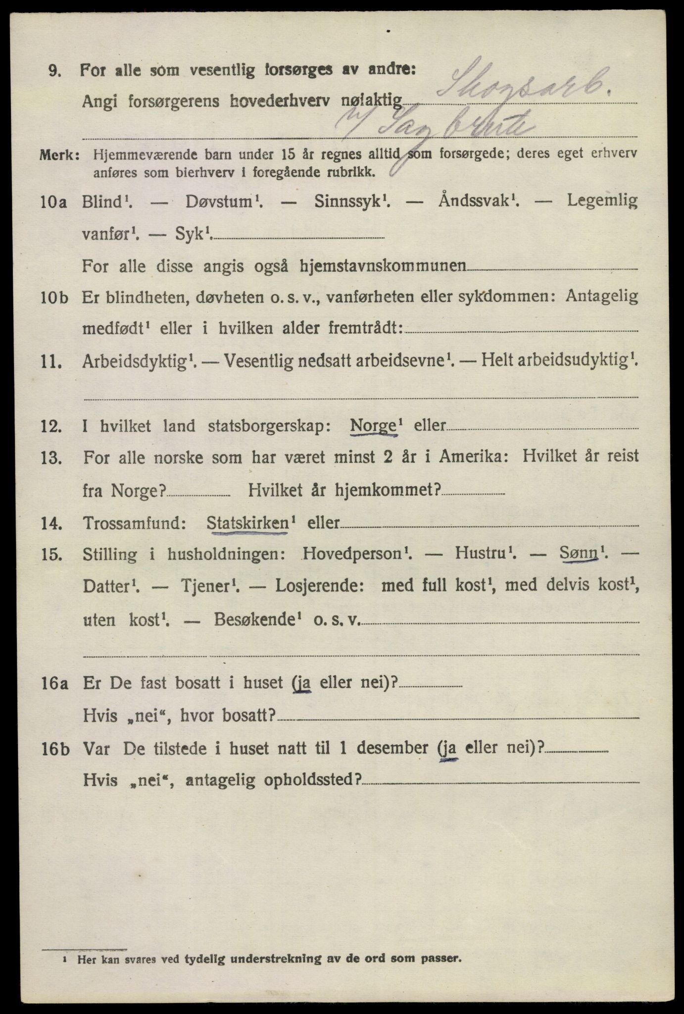 SAKO, 1920 census for Hedrum, 1920, p. 3428