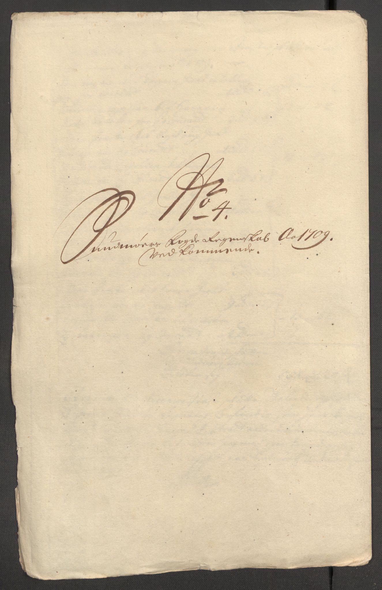 Rentekammeret inntil 1814, Reviderte regnskaper, Fogderegnskap, AV/RA-EA-4092/R54/L3562: Fogderegnskap Sunnmøre, 1708-1709, p. 343