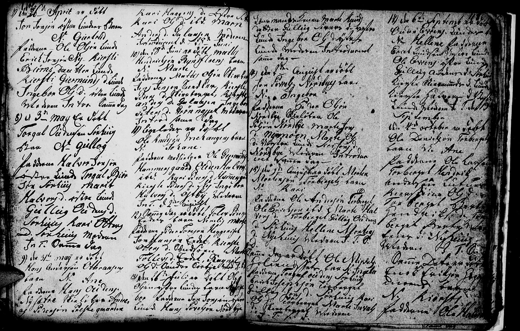 Trysil prestekontor, AV/SAH-PREST-046/H/Ha/Hab/L0001: Parish register (copy) no. 1, 1781-1799, p. 117-118