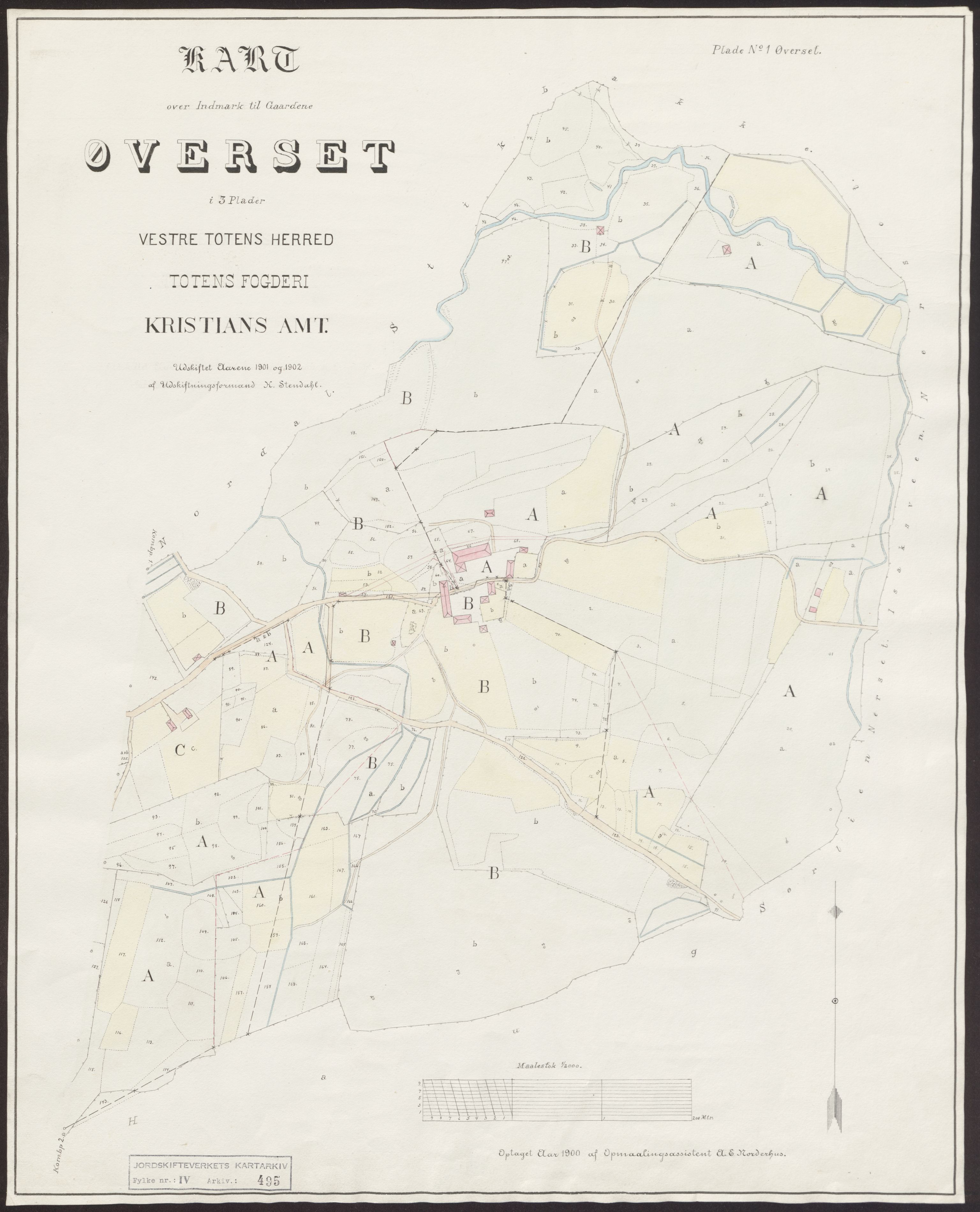 Jordskifteverkets kartarkiv, RA/S-3929/T, 1859-1988, p. 589