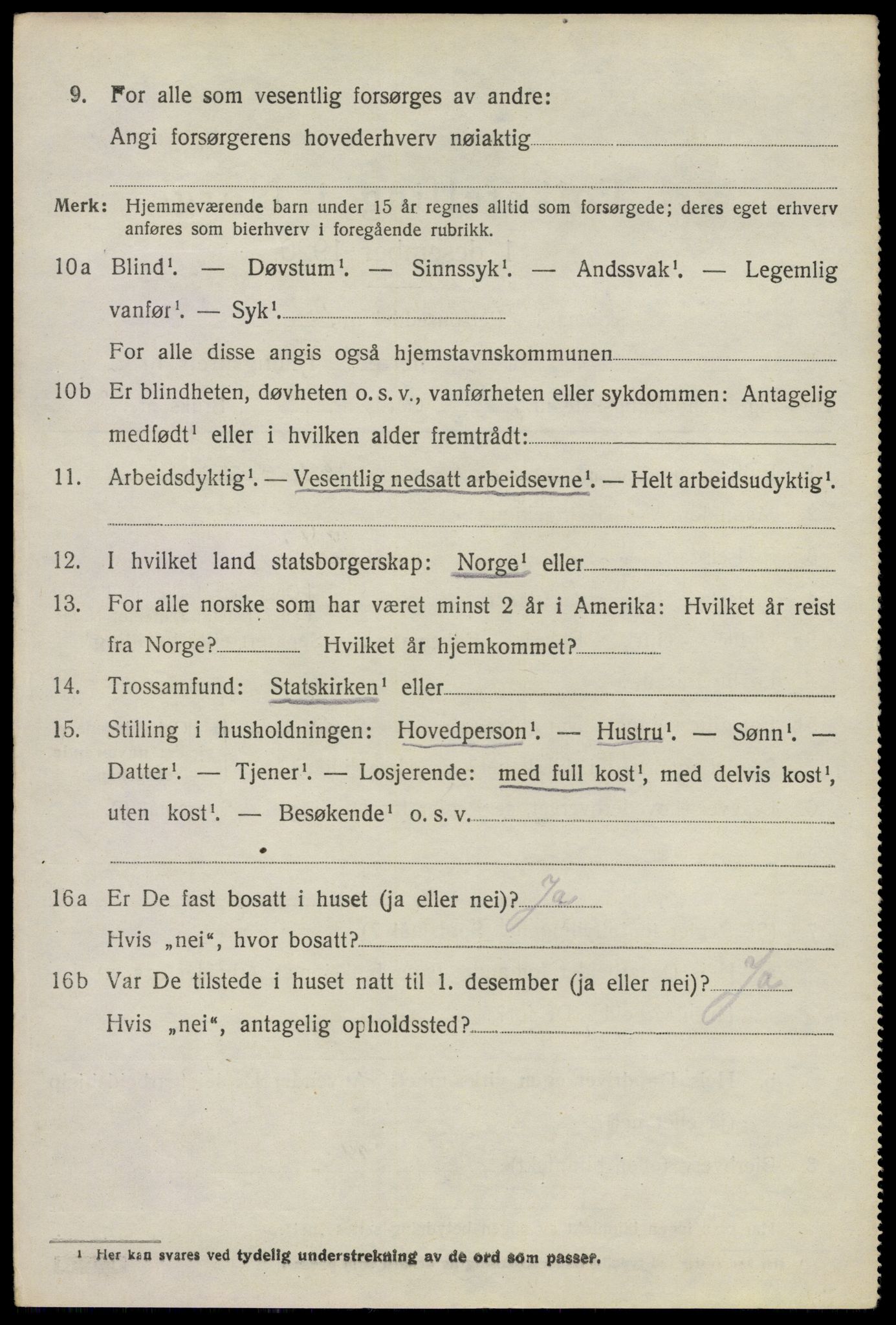 SAO, 1920 census for Enebakk, 1920, p. 2096