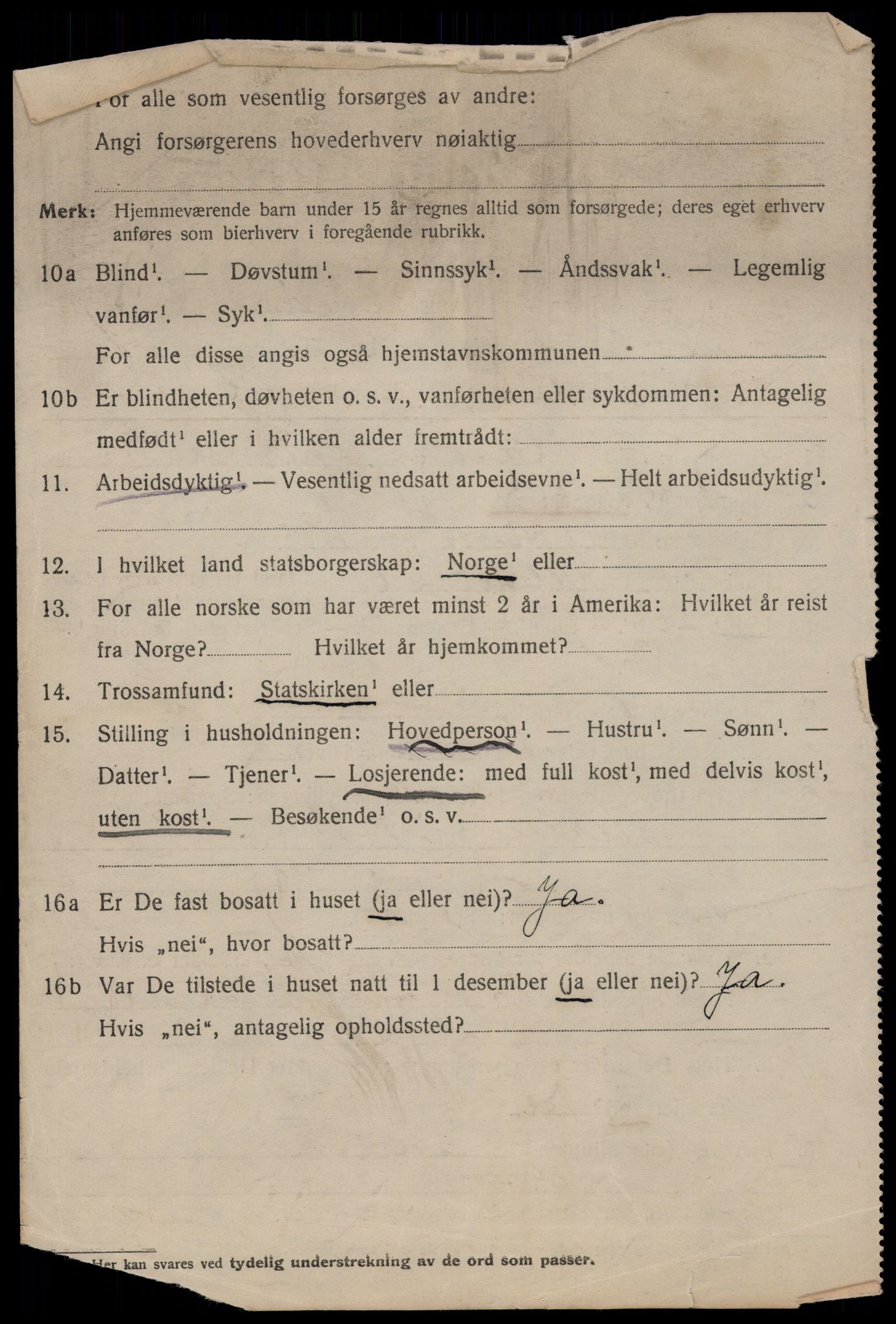 SAST, 1920 census for Stavanger, 1920, p. 34113