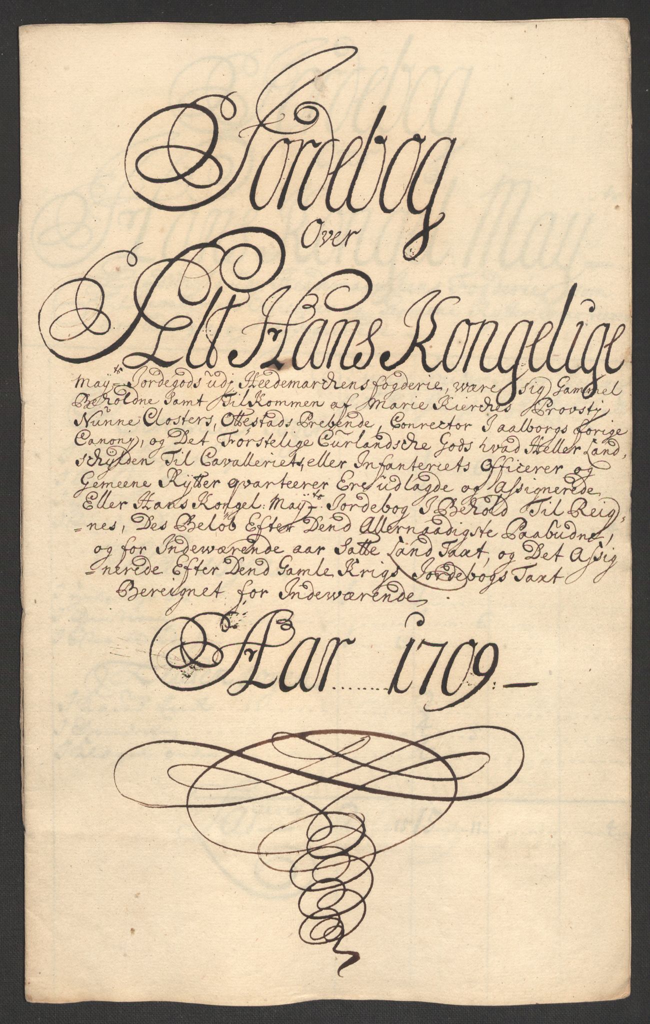 Rentekammeret inntil 1814, Reviderte regnskaper, Fogderegnskap, RA/EA-4092/R16/L1045: Fogderegnskap Hedmark, 1709, p. 26