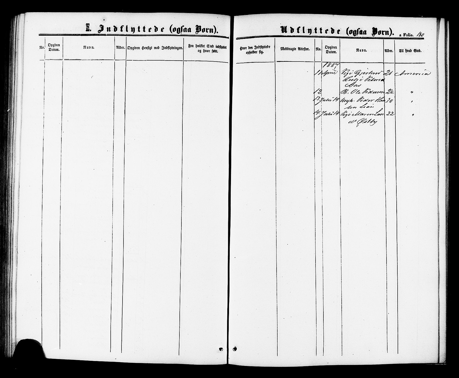 Ministerialprotokoller, klokkerbøker og fødselsregistre - Sør-Trøndelag, SAT/A-1456/698/L1163: Parish register (official) no. 698A01, 1862-1887, p. 180