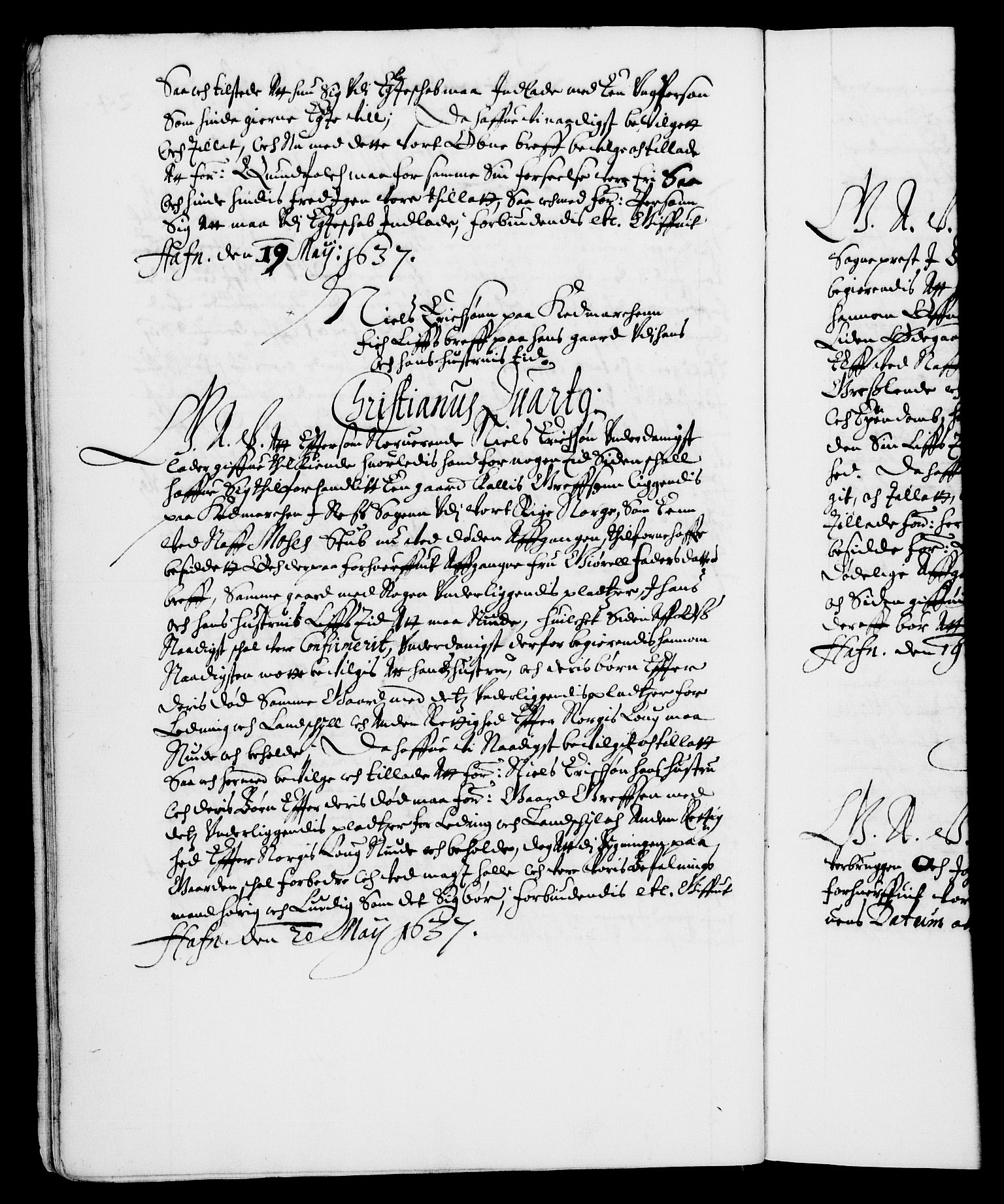 Danske Kanselli 1572-1799, AV/RA-EA-3023/F/Fc/Fca/Fcaa/L0006: Norske registre (mikrofilm), 1637-1642, p. 24b