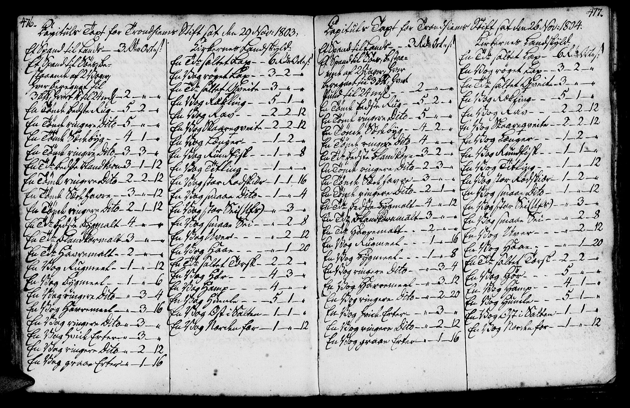 Ministerialprotokoller, klokkerbøker og fødselsregistre - Møre og Romsdal, SAT/A-1454/569/L0816: Parish register (official) no. 569A02, 1759-1805, p. 476-477