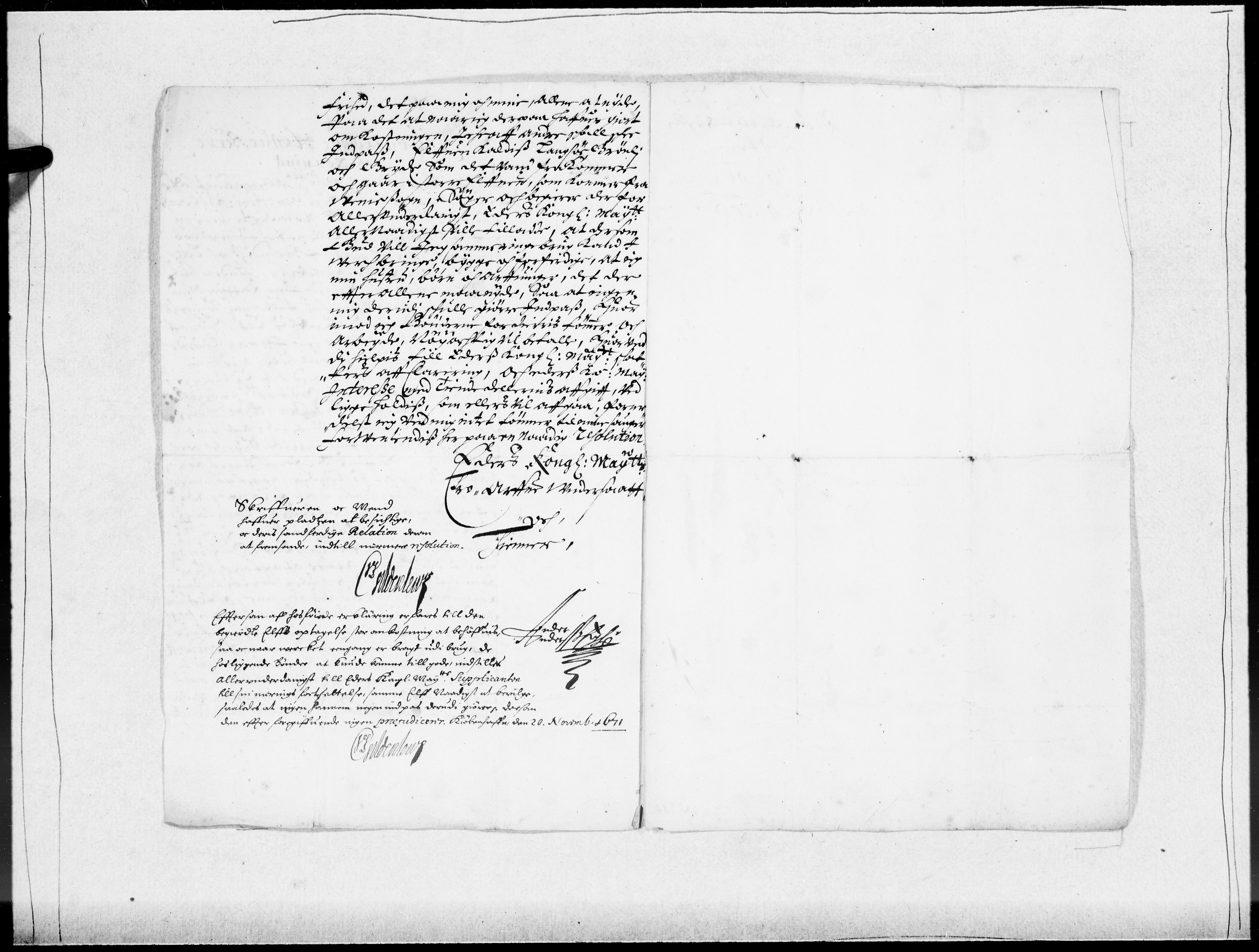 Danske Kanselli 1572-1799, AV/RA-EA-3023/F/Fc/Fcc/Fcca/L0031: Norske innlegg 1572-1799, 1671-1673, p. 272