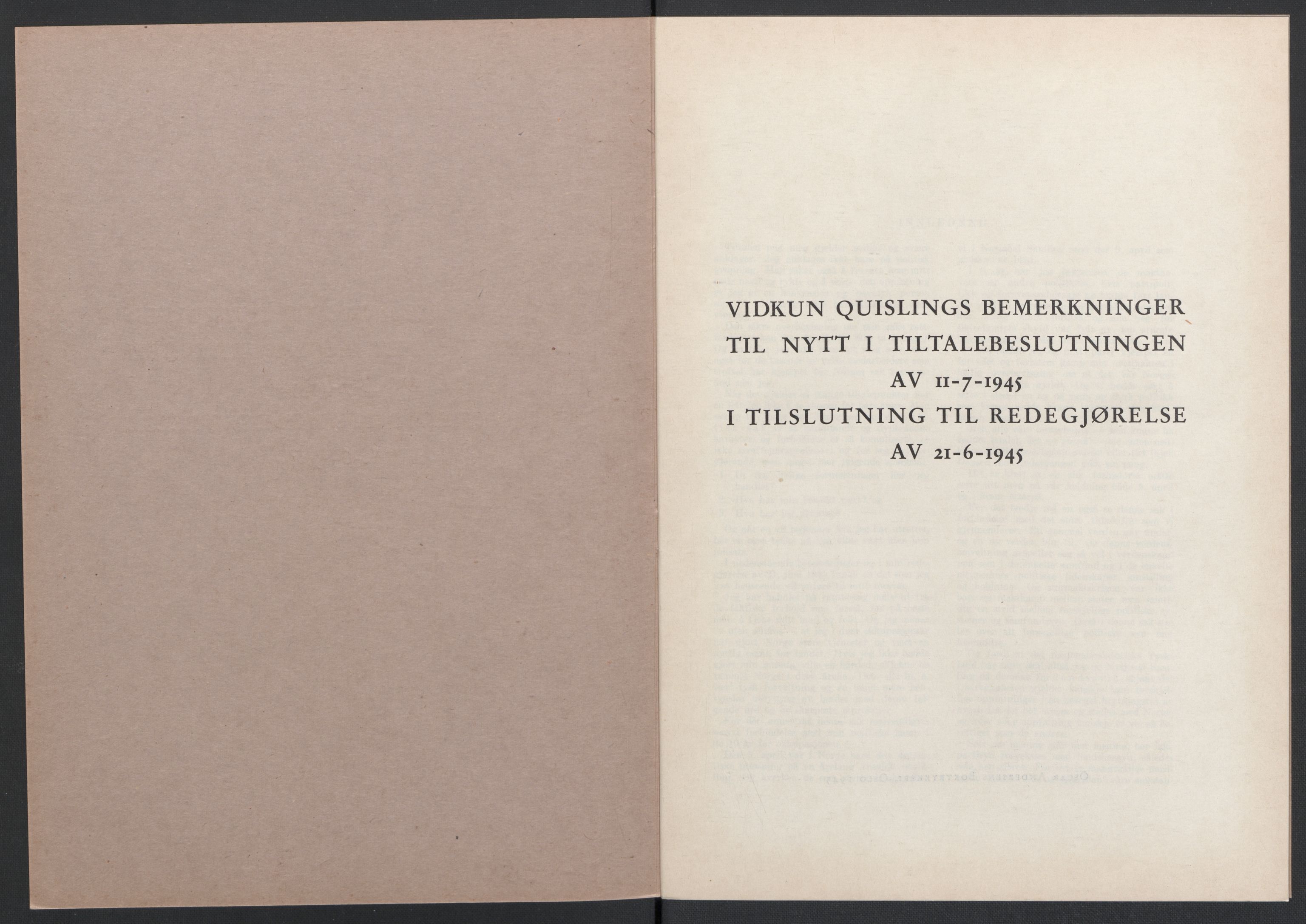 Landssvikarkivet, Oslo politikammer, AV/RA-S-3138-01/D/Da/L0003: Dnr. 29, 1945, p. 3407