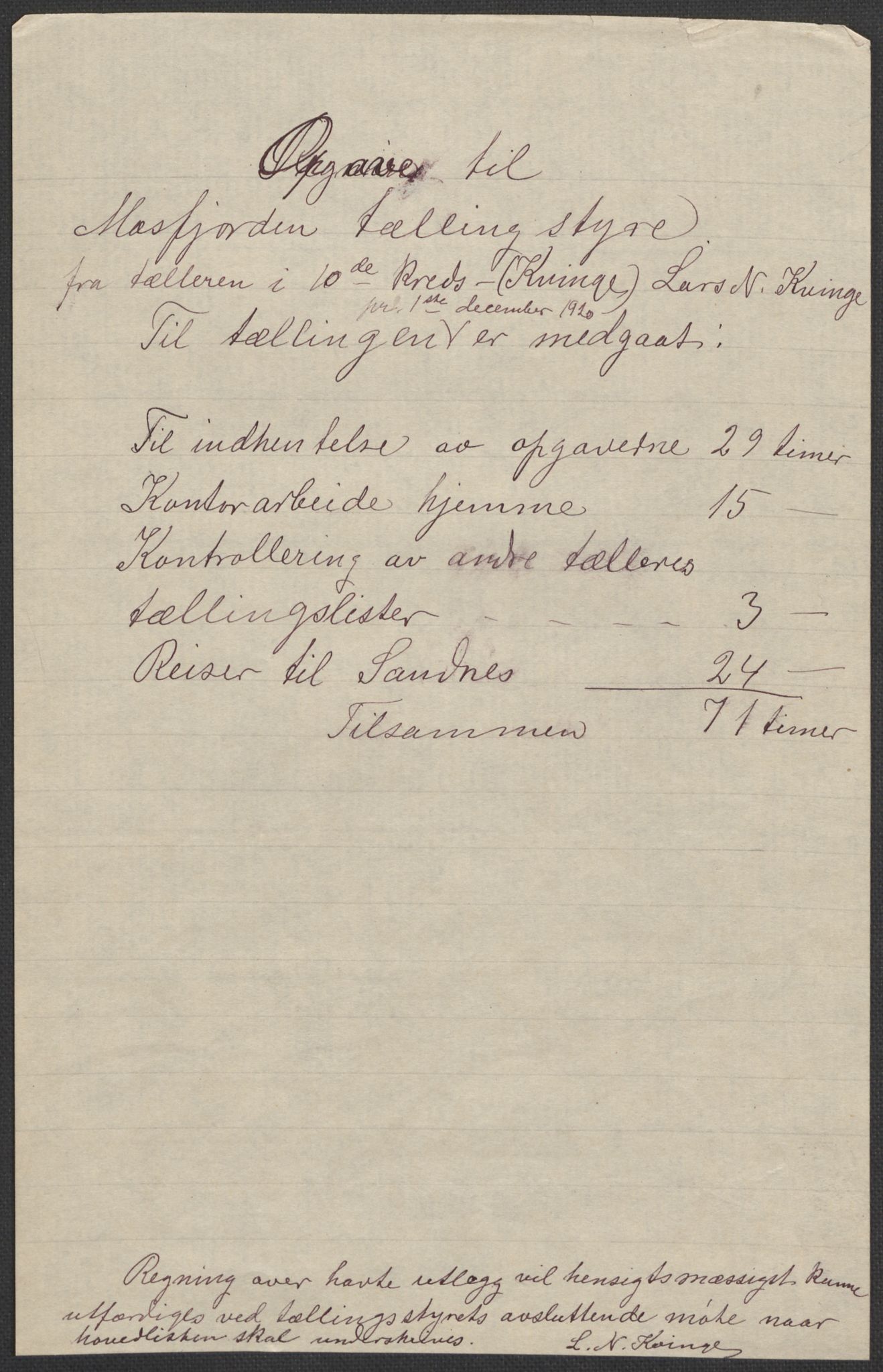 SAB, 1920 census for Masfjorden, 1920, p. 36