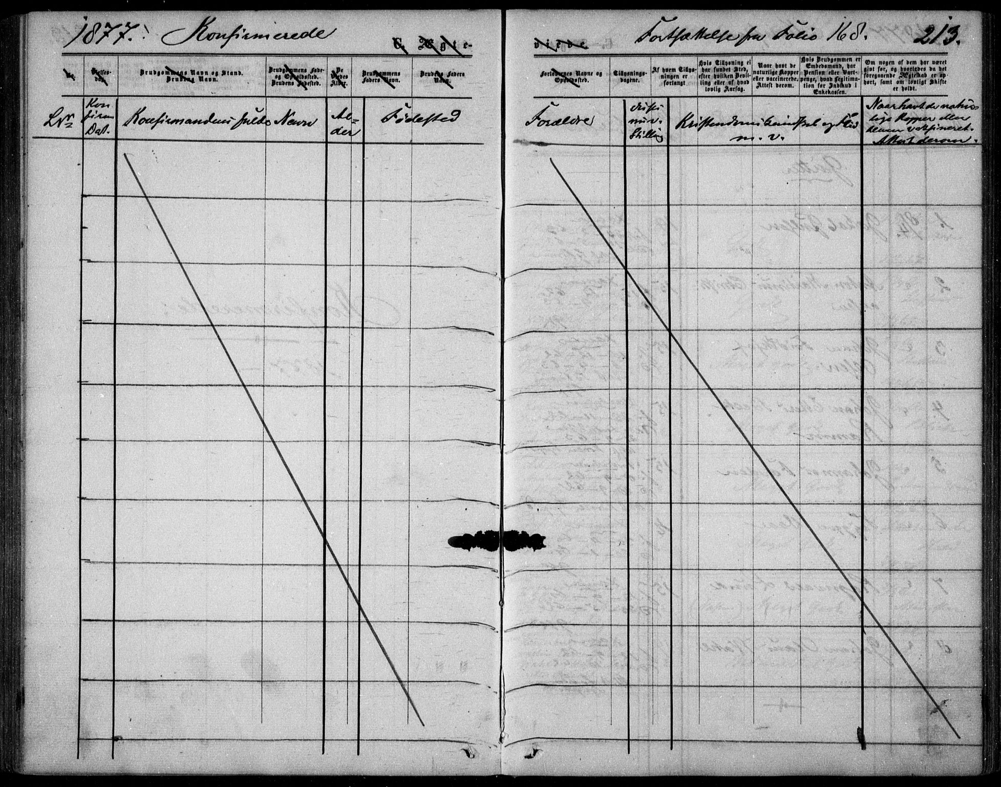 Garnisonsmenigheten Kirkebøker, AV/SAO-A-10846/F/Fa/L0011: Parish register (official) no. 11, 1870-1880, p. 213