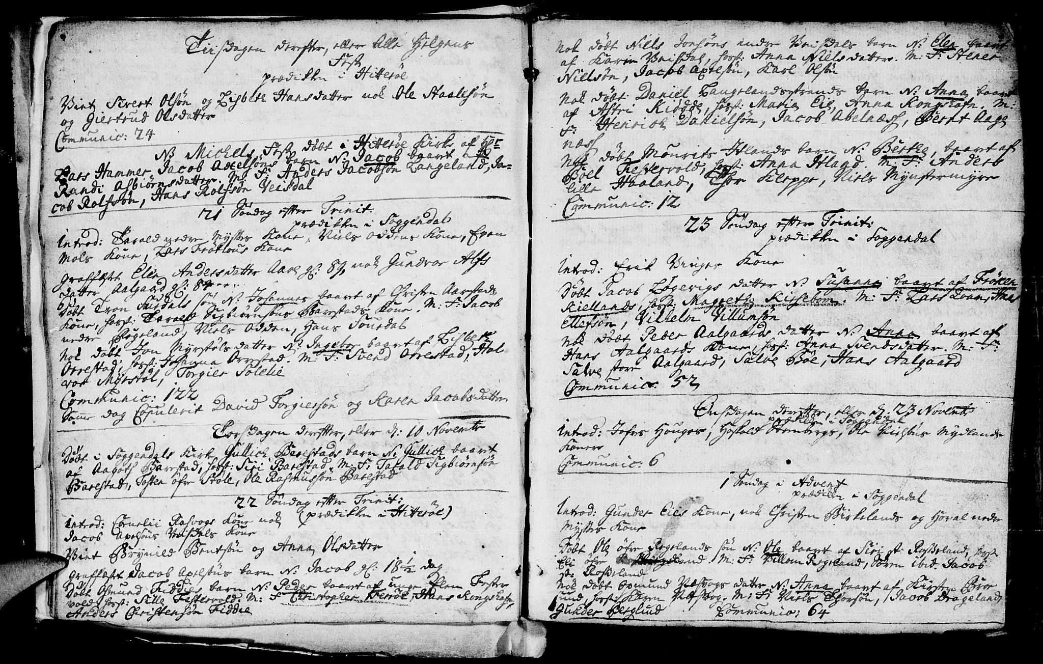 Sokndal sokneprestkontor, AV/SAST-A-101808: Parish register (official) no. A 1, 1729-1740