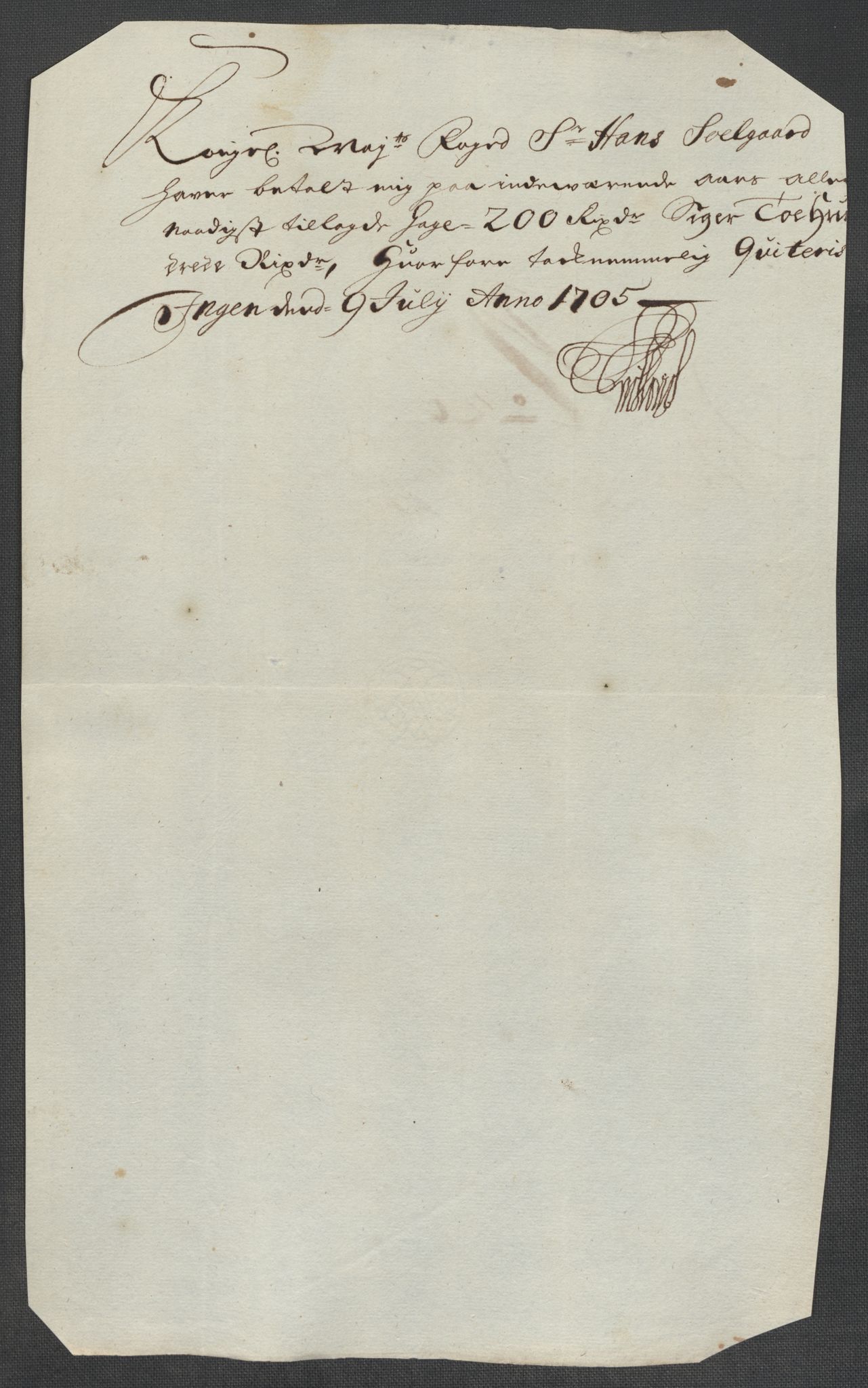 Rentekammeret inntil 1814, Reviderte regnskaper, Fogderegnskap, RA/EA-4092/R69/L4853: Fogderegnskap Finnmark/Vardøhus, 1705-1706, p. 118