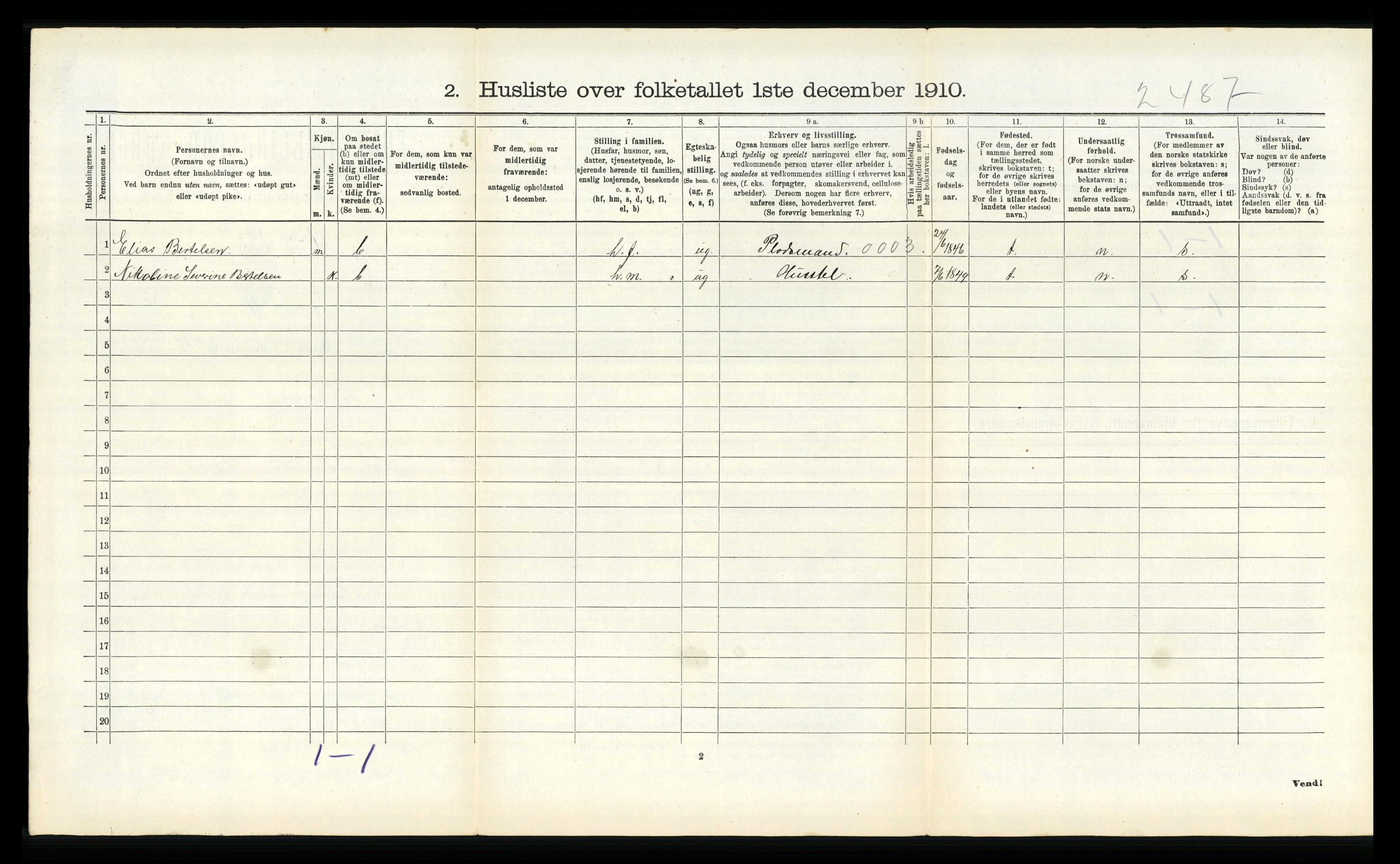 RA, 1910 census for Naustdal, 1910, p. 424