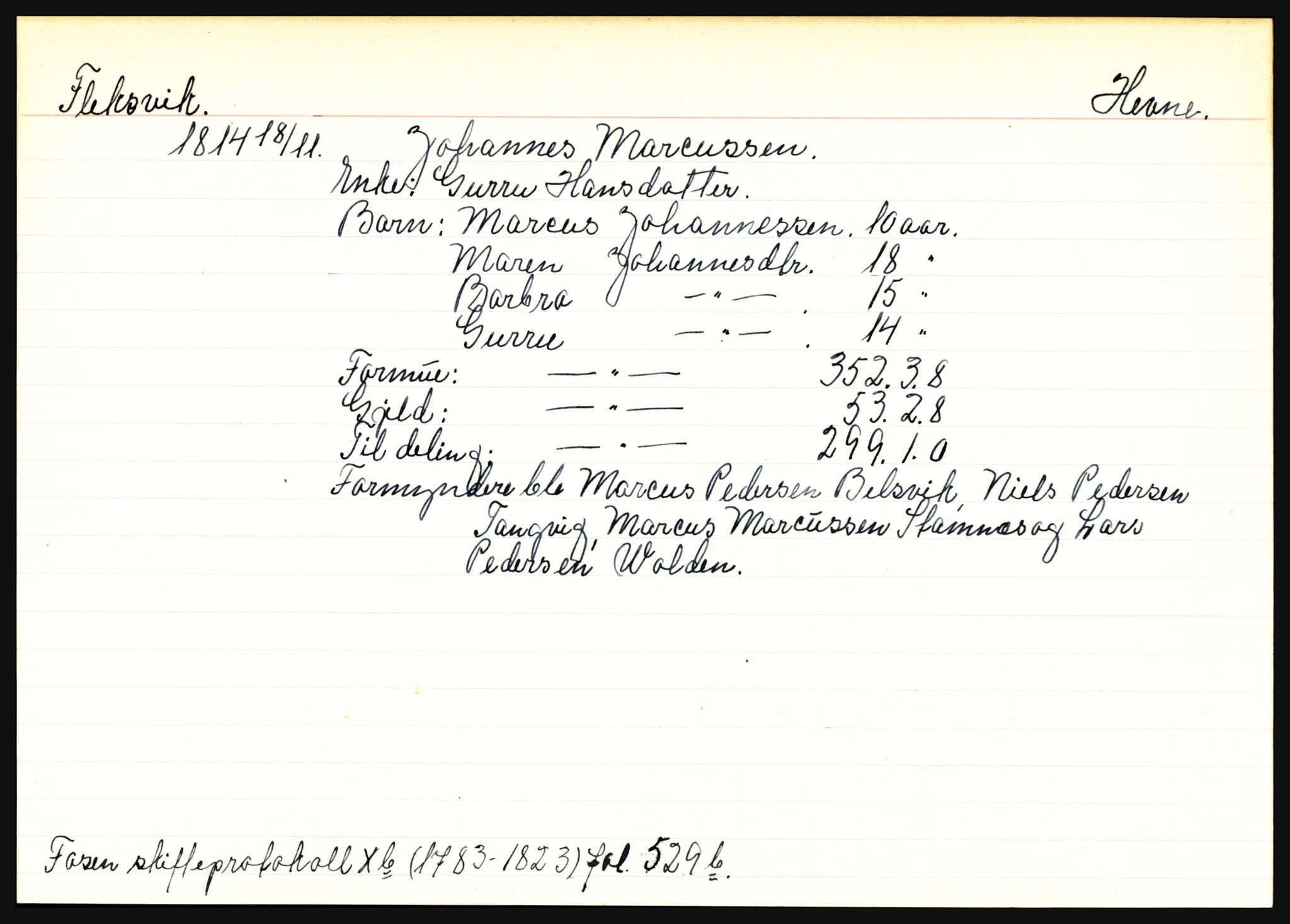 Fosen sorenskriveri, AV/SAT-A-1107/1/3, 1681-1823, p. 1637