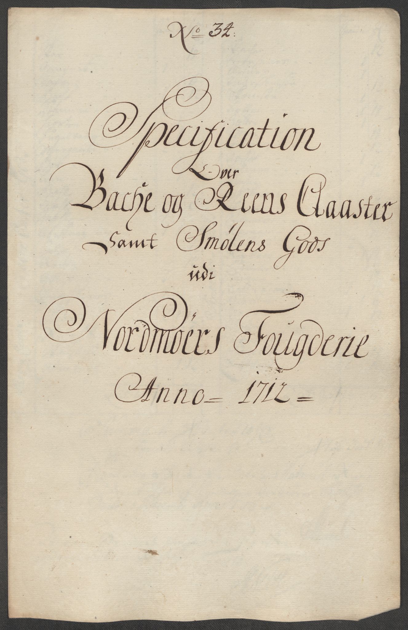 Rentekammeret inntil 1814, Reviderte regnskaper, Fogderegnskap, RA/EA-4092/R56/L3746: Fogderegnskap Nordmøre, 1712, p. 144