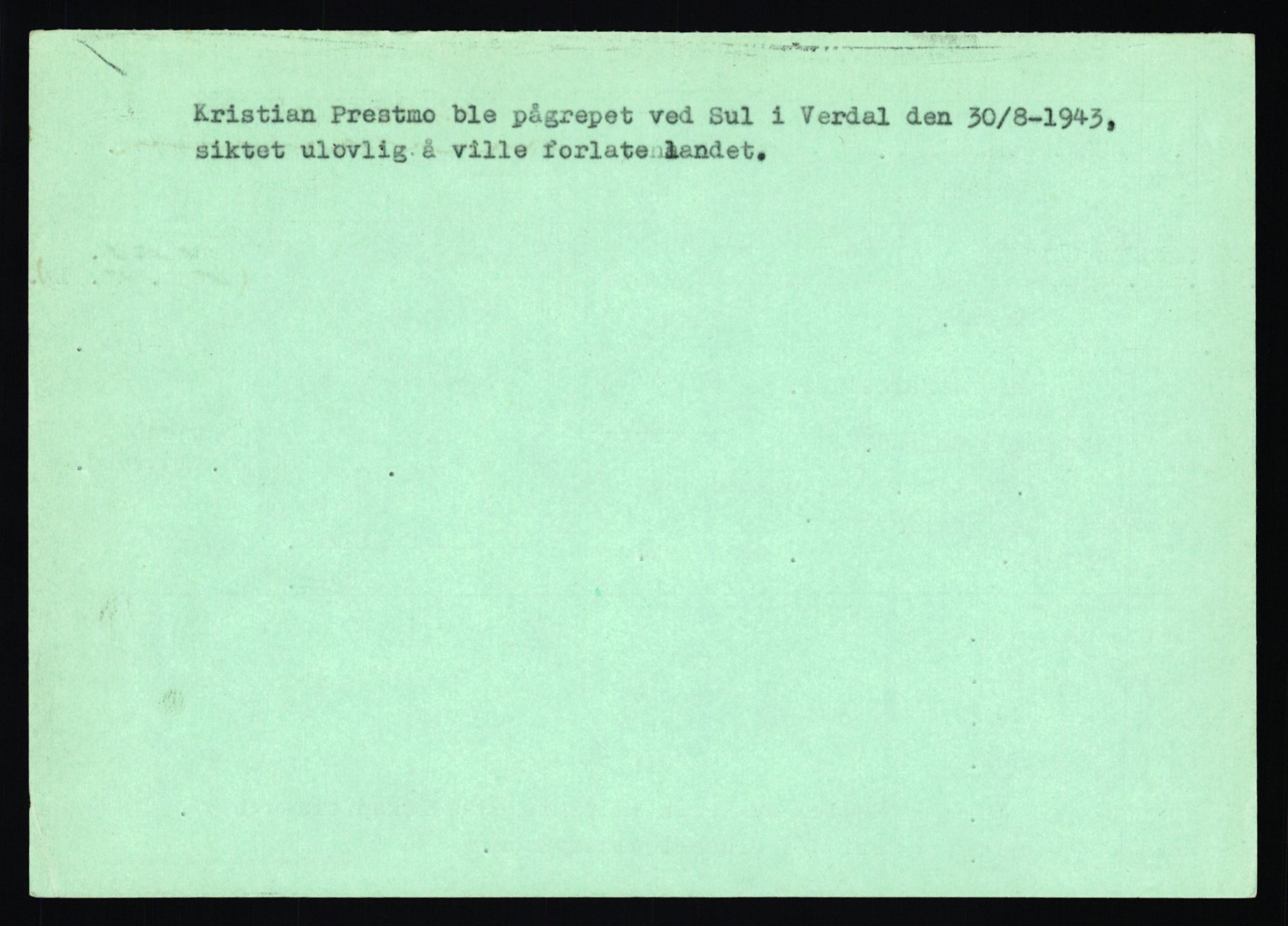 Statspolitiet - Hovedkontoret / Osloavdelingen, AV/RA-S-1329/C/Ca/L0012: Oanæs - Quistgaard	, 1943-1945, p. 4818