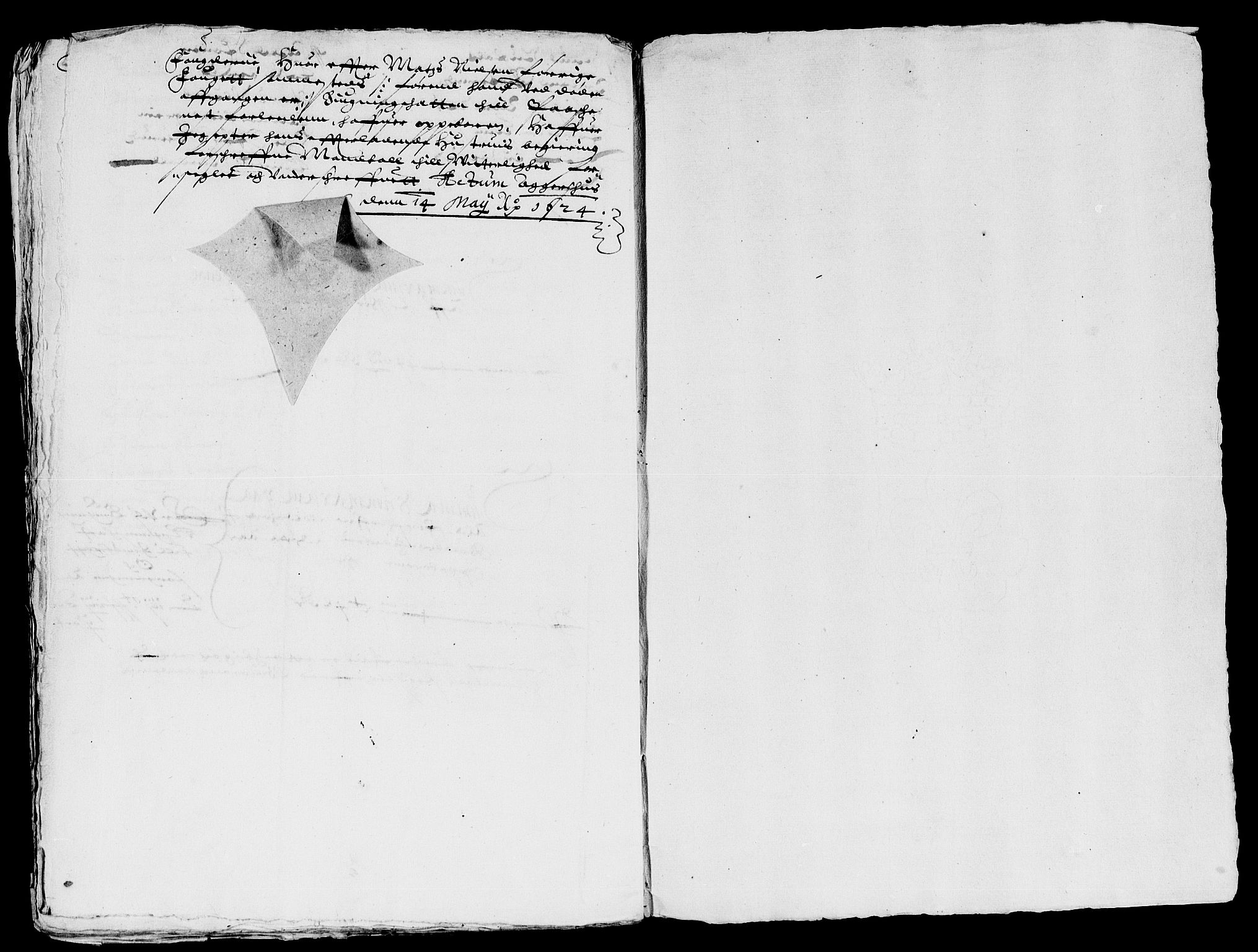 Rentekammeret inntil 1814, Reviderte regnskaper, Lensregnskaper, AV/RA-EA-5023/R/Rb/Rba/L0071: Akershus len, 1624-1625