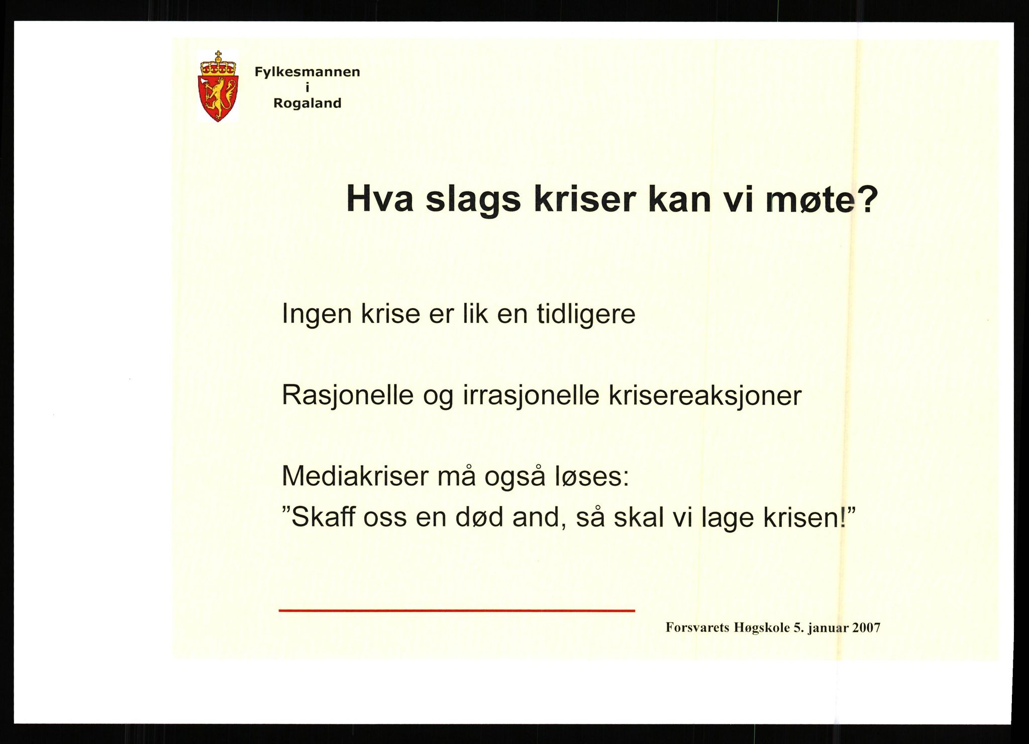 Pa 0436 - Tora Aasland, AV/SAST-A-102572/E/Ea/L0029: Fylkesmann i Rogaland/Alternativ framtid, 1984-2013, p. 14
