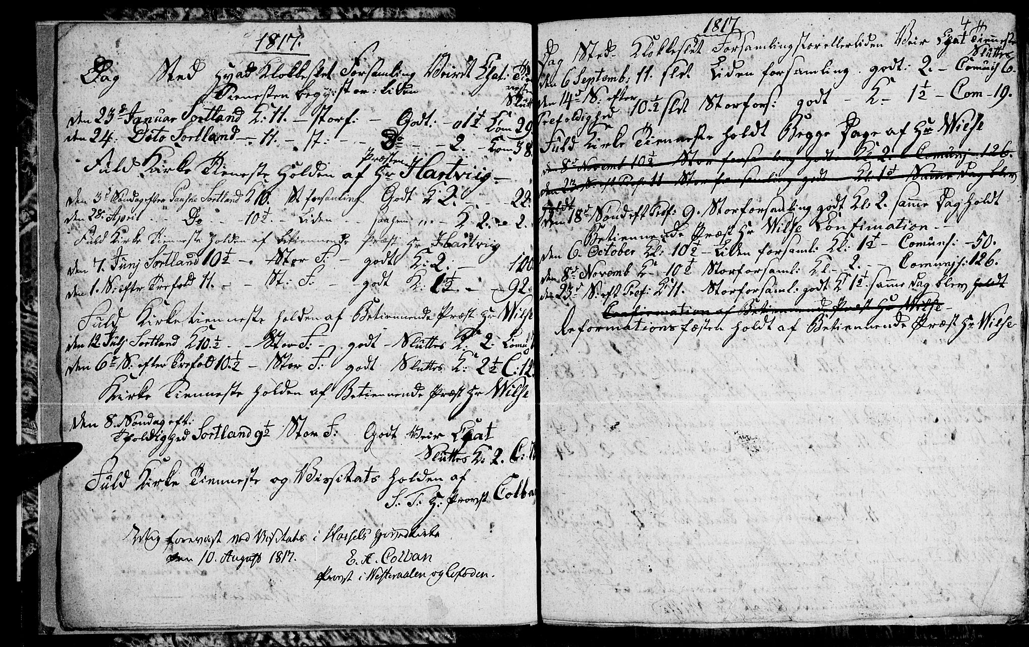 Ministerialprotokoller, klokkerbøker og fødselsregistre - Nordland, SAT/A-1459/895/L1368: Parish register (official) no. 895A03, 1812-1818, p. 4