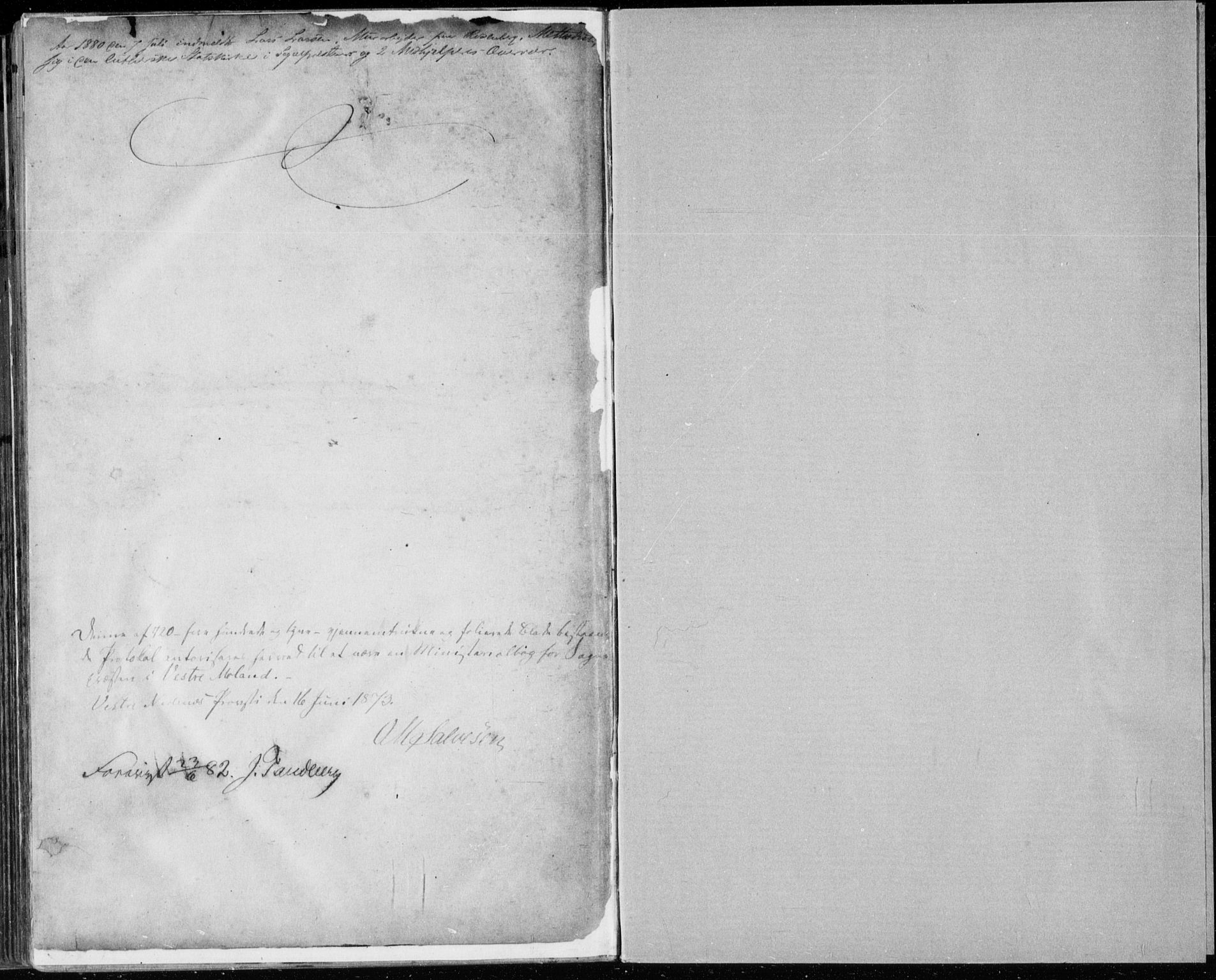 Vestre Moland sokneprestkontor, AV/SAK-1111-0046/F/Fa/Fab/L0008: Parish register (official) no. A 8, 1873-1883