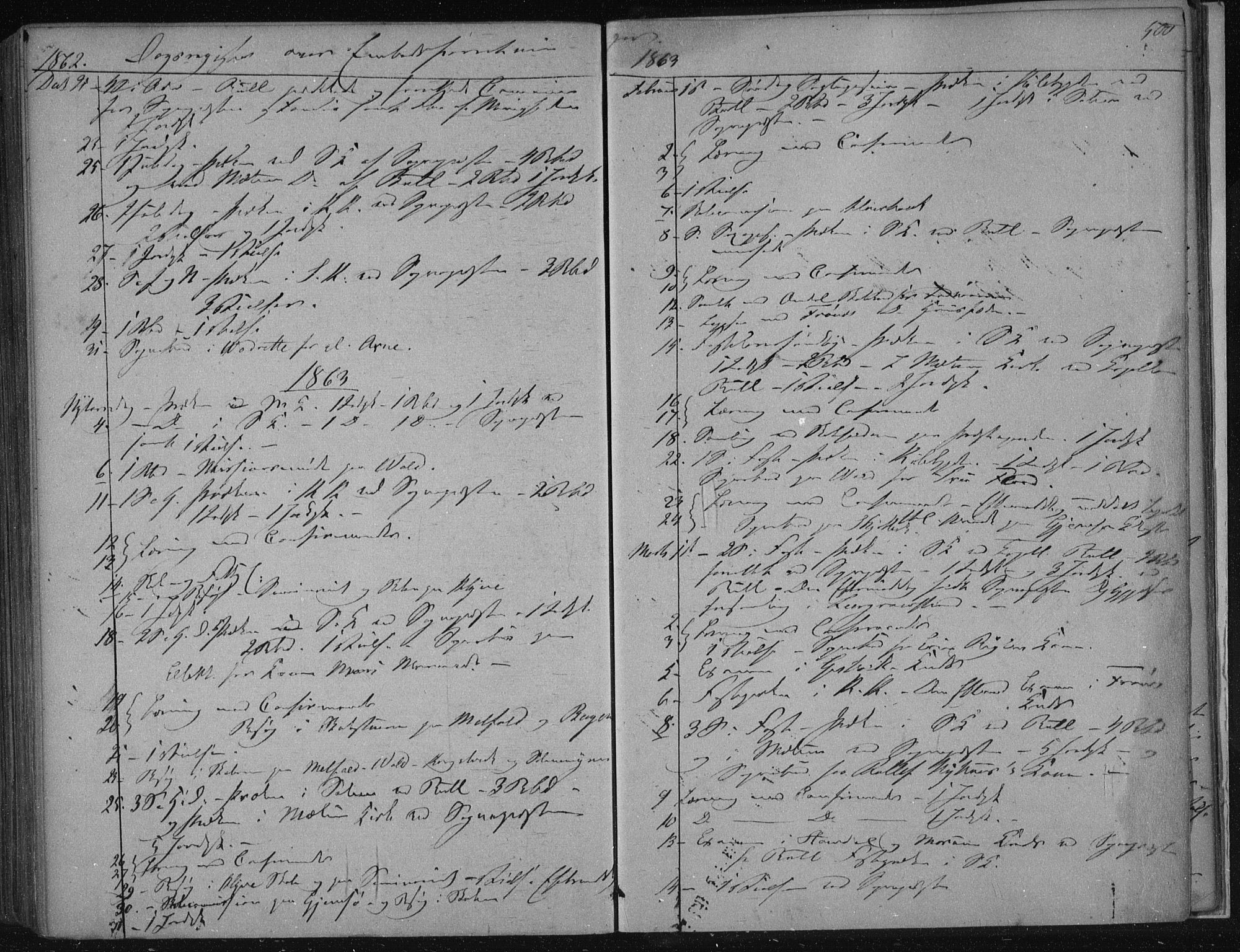 Solum kirkebøker, SAKO/A-306/F/Fa/L0007: Parish register (official) no. I 7, 1856-1864, p. 500