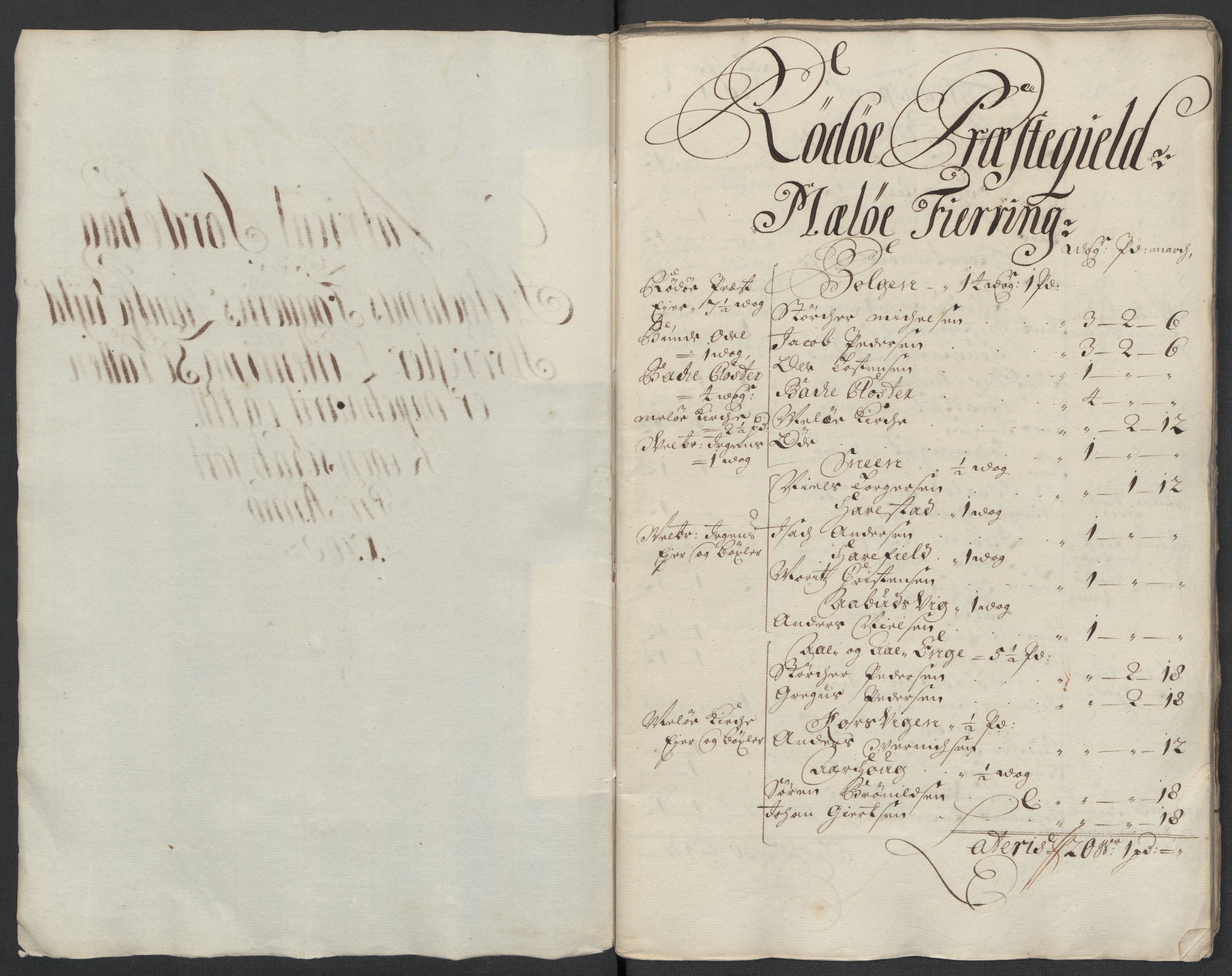 Rentekammeret inntil 1814, Reviderte regnskaper, Fogderegnskap, RA/EA-4092/R65/L4510: Fogderegnskap Helgeland, 1708-1709, p. 26