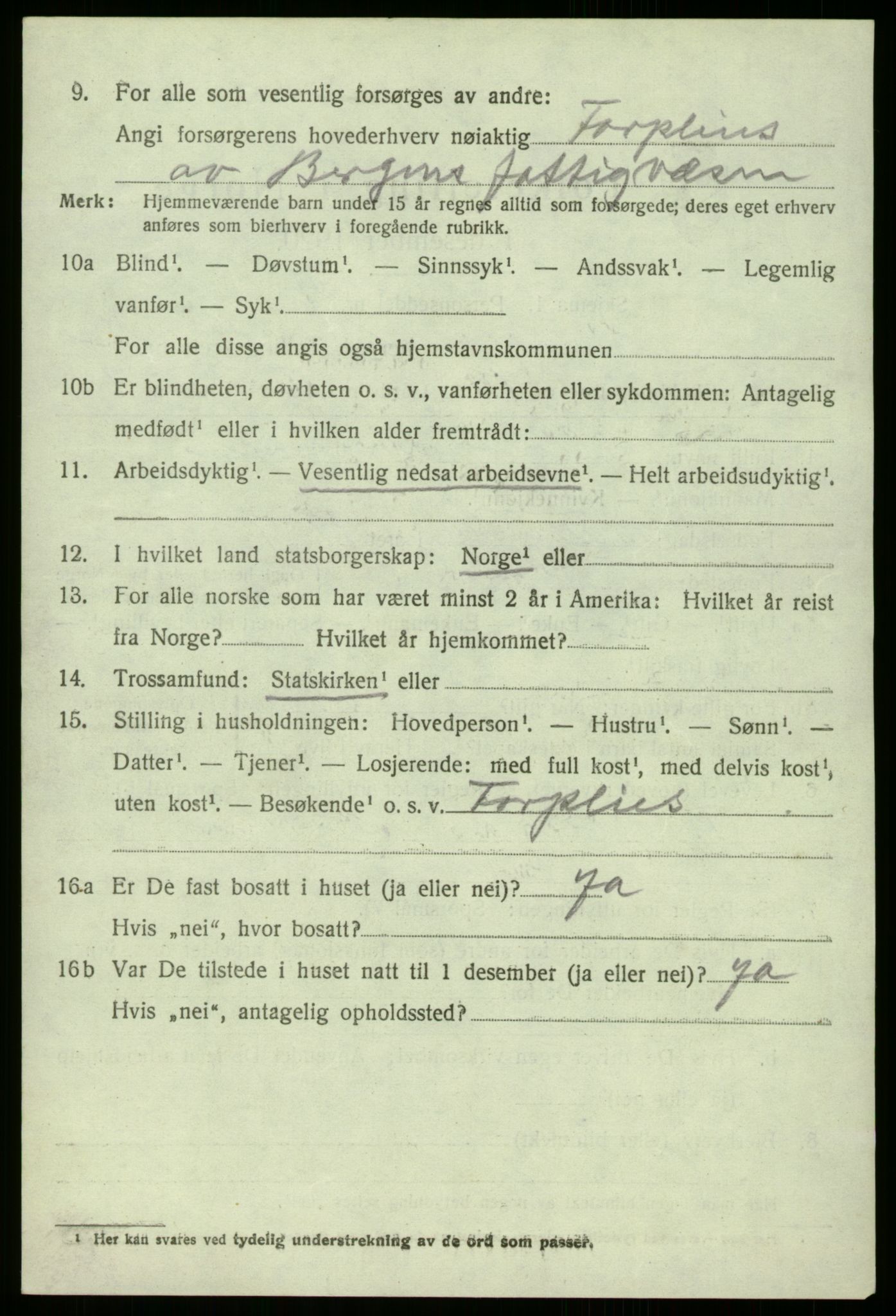 SAB, 1920 census for Manger, 1920, p. 2202