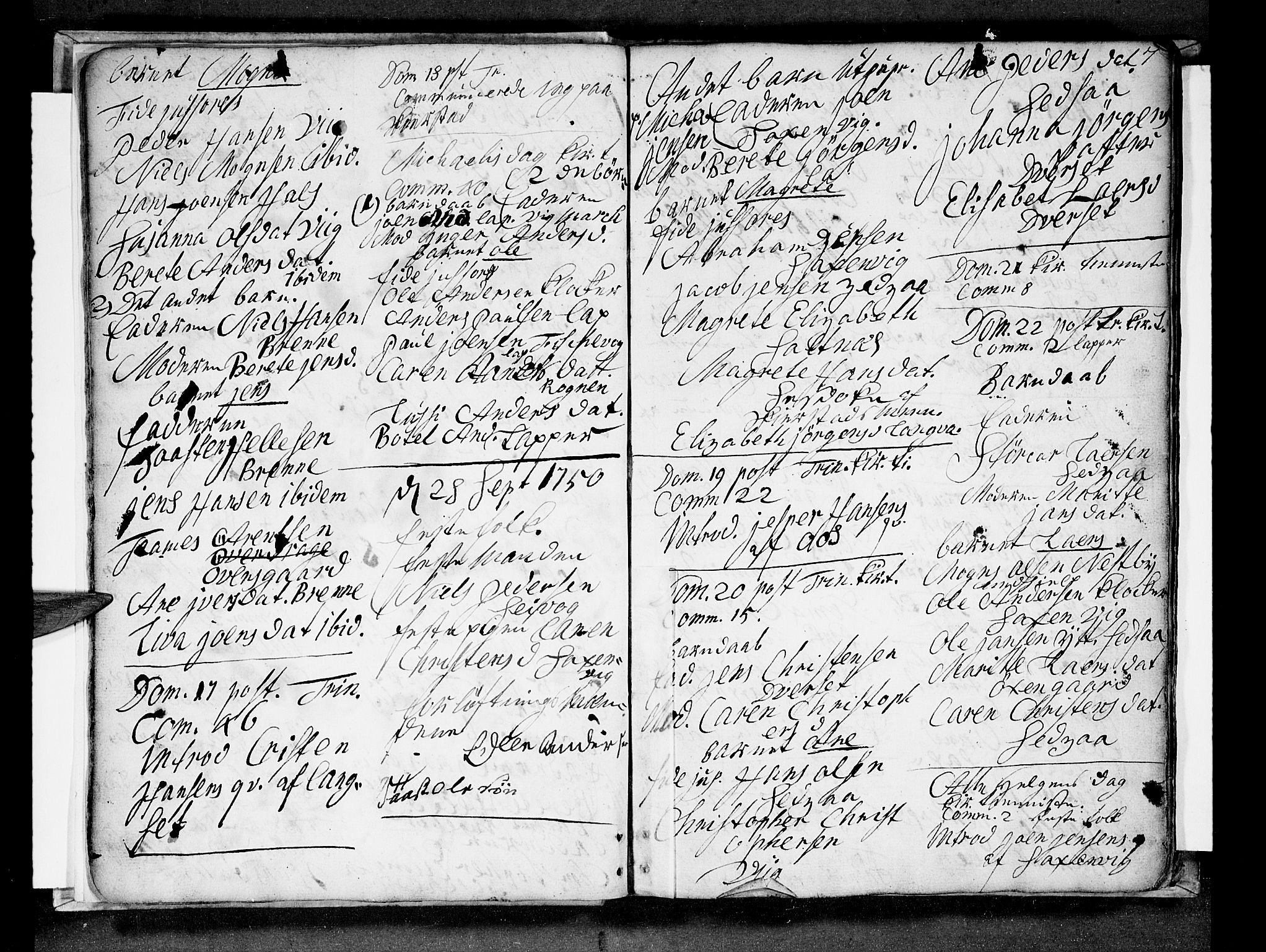 Ministerialprotokoller, klokkerbøker og fødselsregistre - Nordland, SAT/A-1459/847/L0663: Parish register (official) no. 847A03, 1749-1770, p. 7