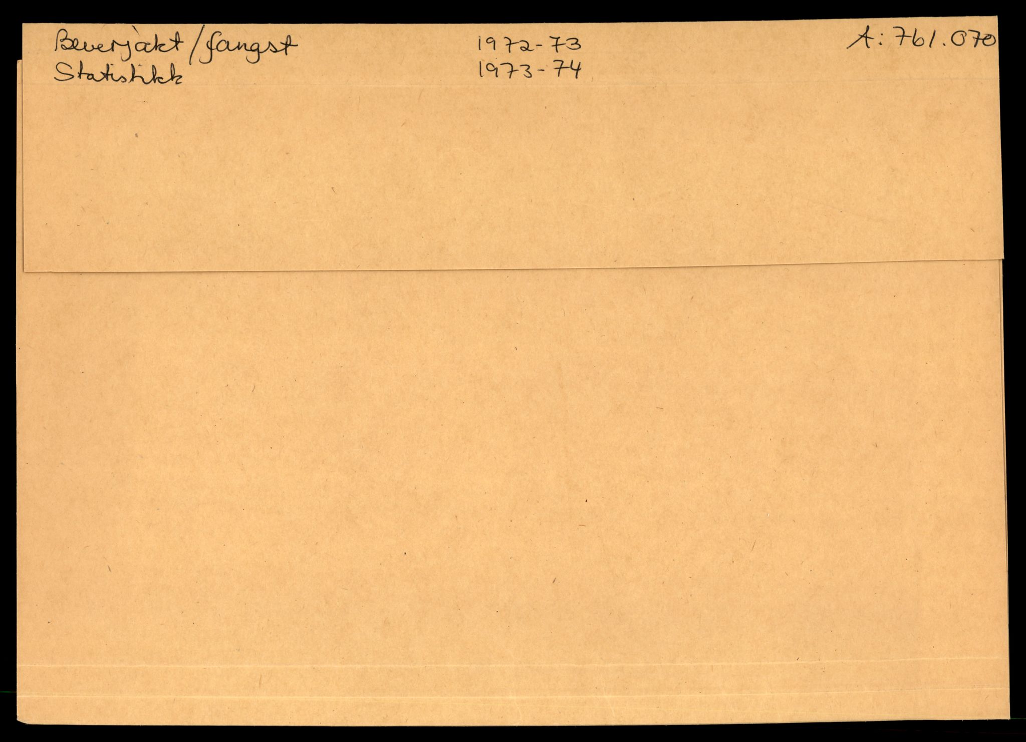 Direktoratet for naturforvaltning, AV/SAT-A-5209/4/D/De/L0102: Oppsyn, oppgaveplikt, 1965-1975, p. 1149