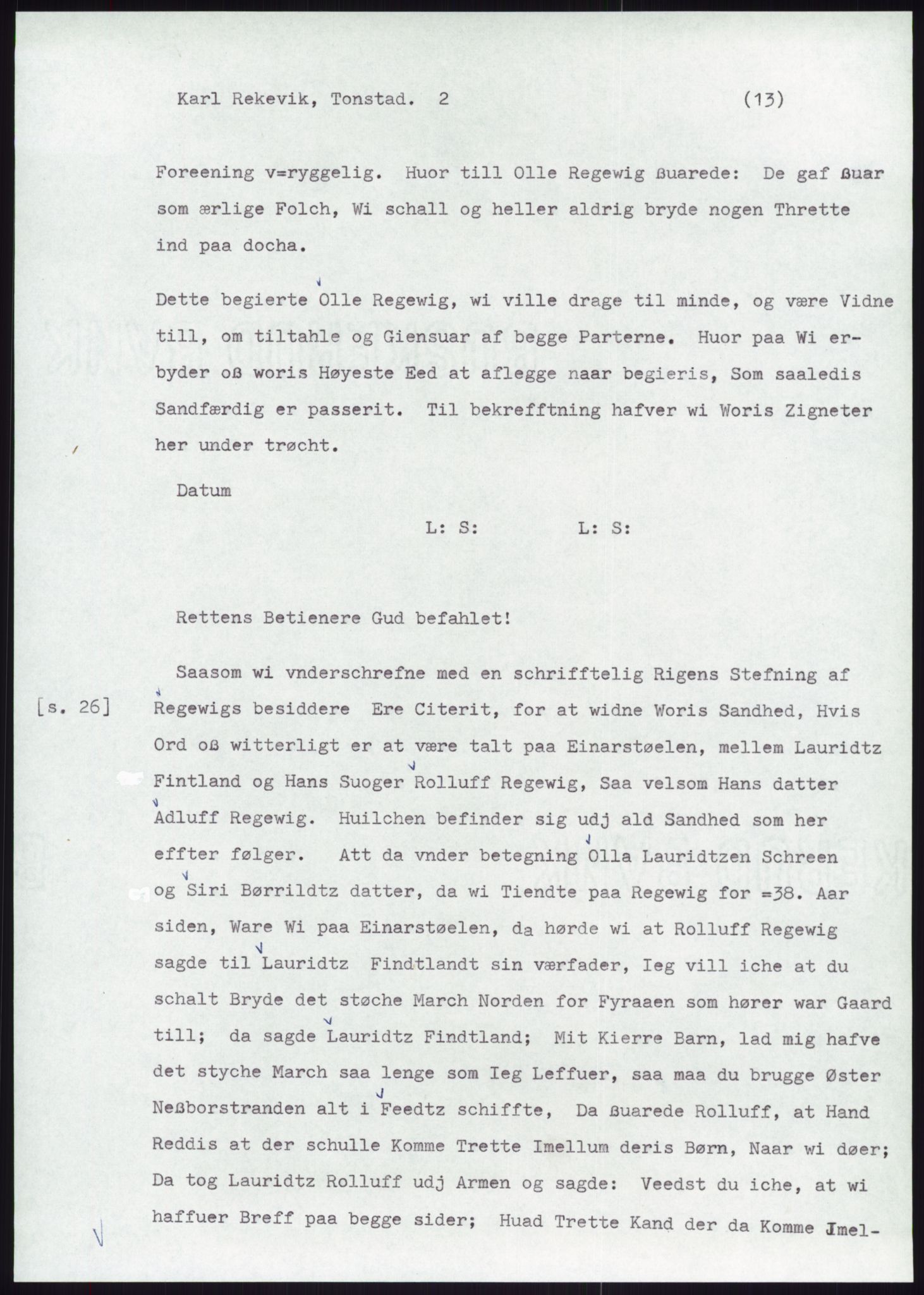 Samlinger til kildeutgivelse, Diplomavskriftsamlingen, AV/RA-EA-4053/H/Ha, p. 2381