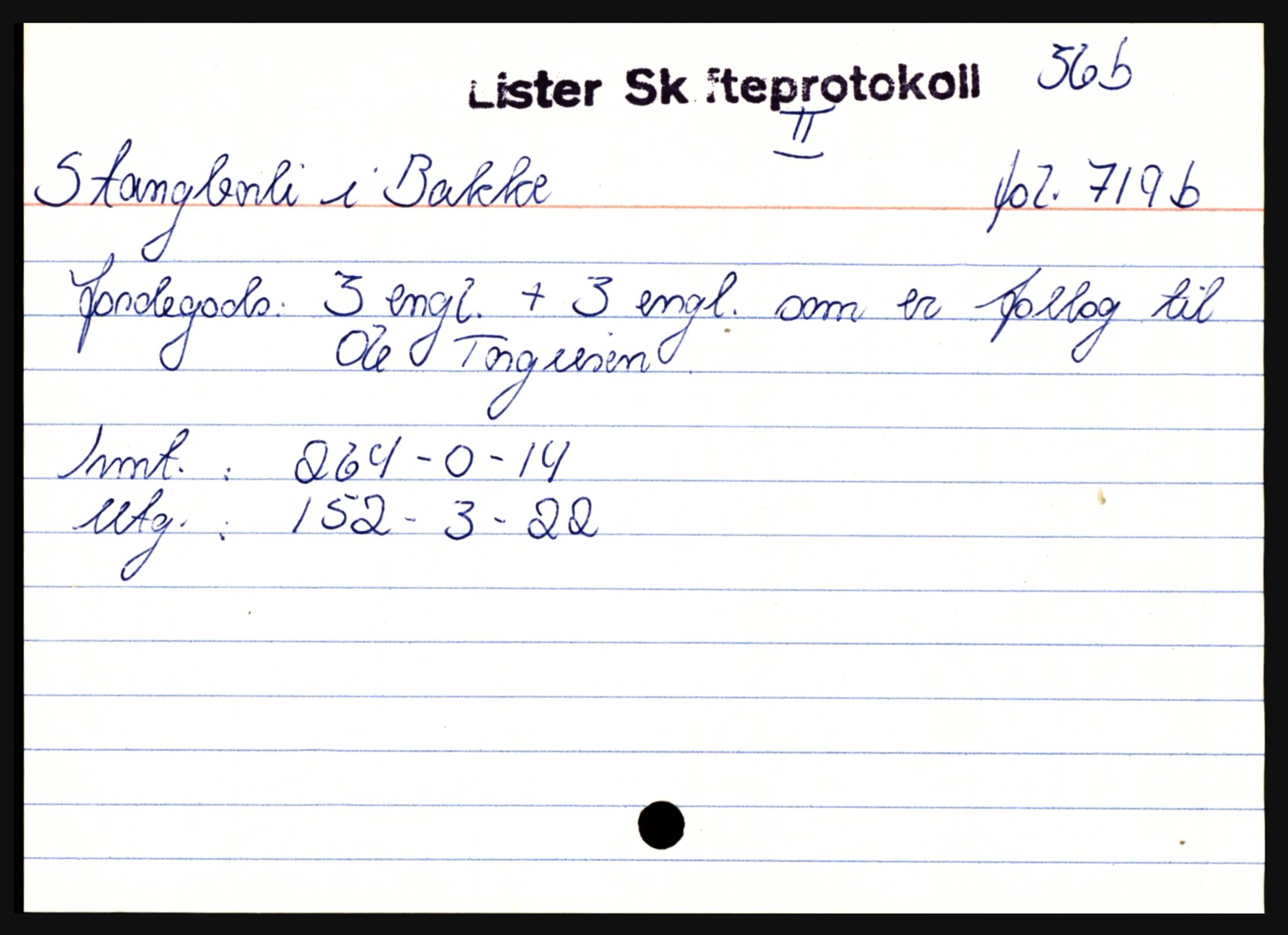 Lister sorenskriveri, AV/SAK-1221-0003/H, p. 35713