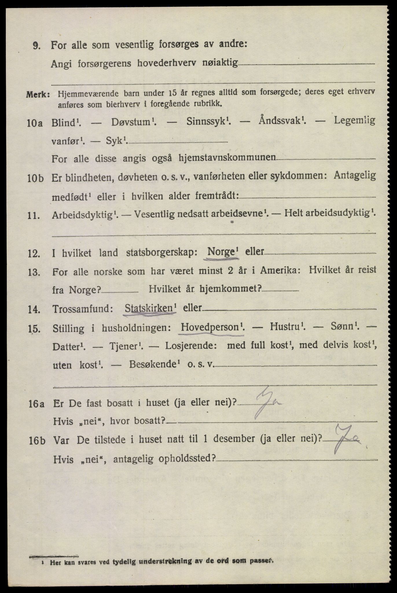 SAKO, 1920 census for Borre, 1920, p. 4193