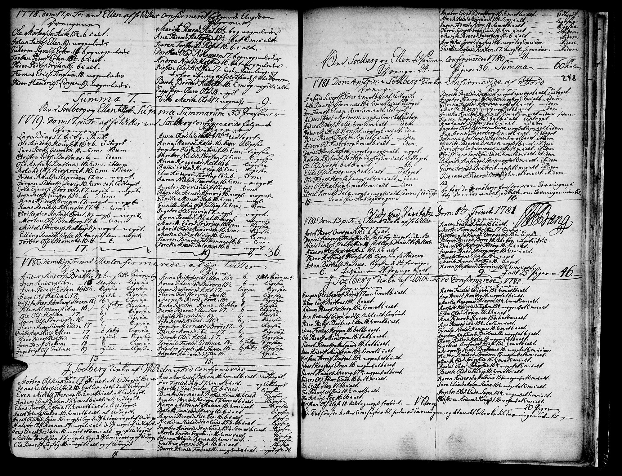 Ministerialprotokoller, klokkerbøker og fødselsregistre - Nord-Trøndelag, AV/SAT-A-1458/741/L0385: Parish register (official) no. 741A01, 1722-1815, p. 248