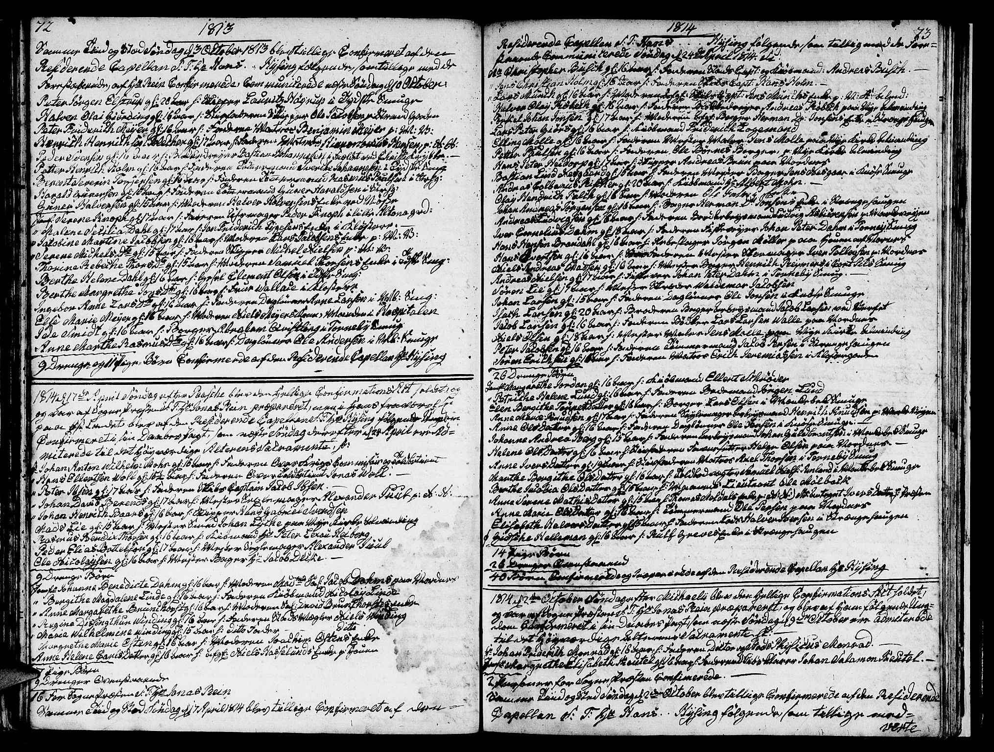Nykirken Sokneprestembete, SAB/A-77101/H/Hab: Parish register (copy) no. A 1, 1770-1821, p. 72-73