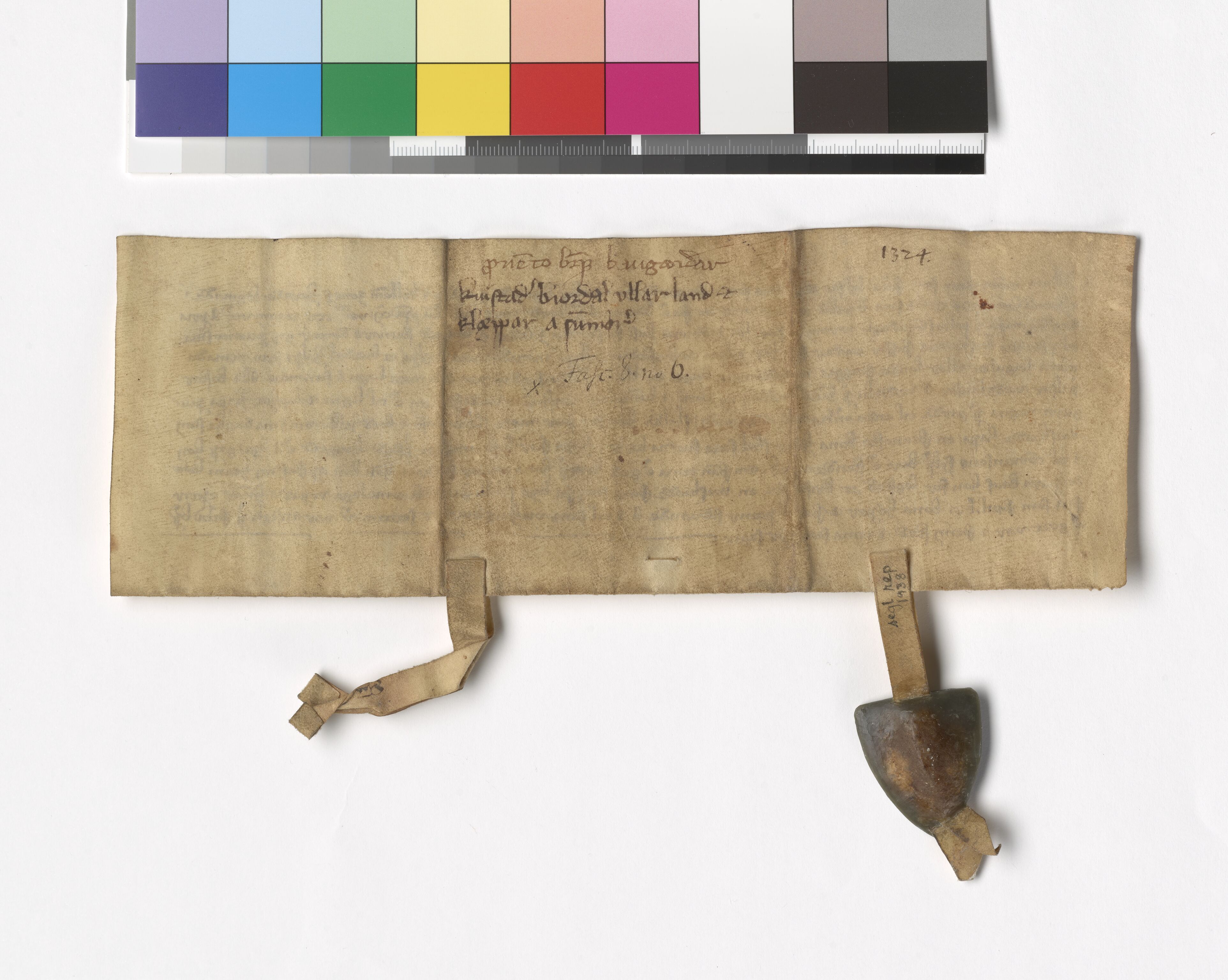 Riksarkivets diplomsamling, AV/RA-EA-5965/F05/L0028: NRA AM fasc. 8 nr. 1a-6, 1315-1324, p. 24